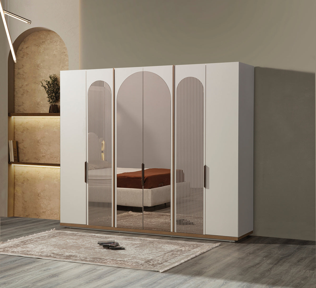 Solid Bedroom (R) by Netline Interiors
