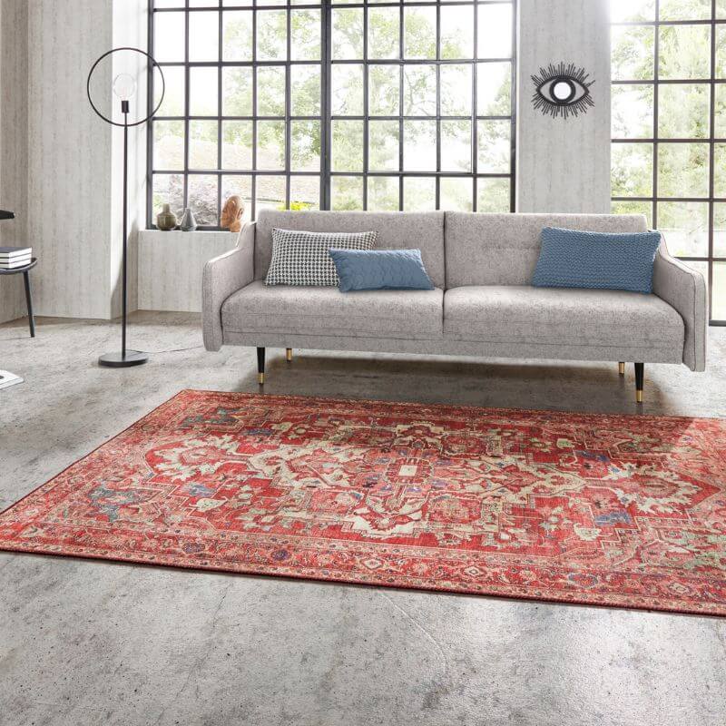 Oriental Leta Vintage Red Rug