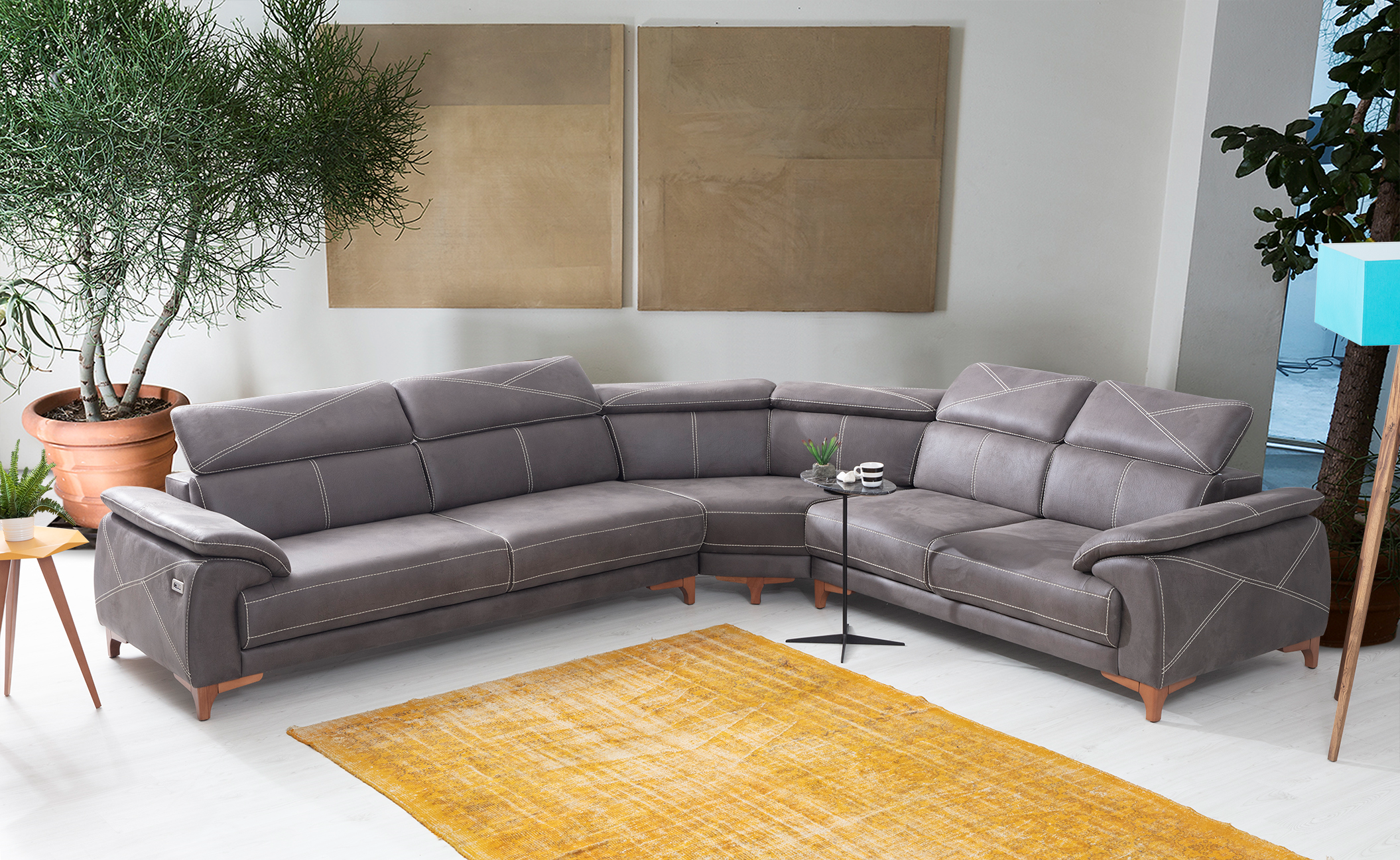 Netline Home Oscar L Corner Sofa