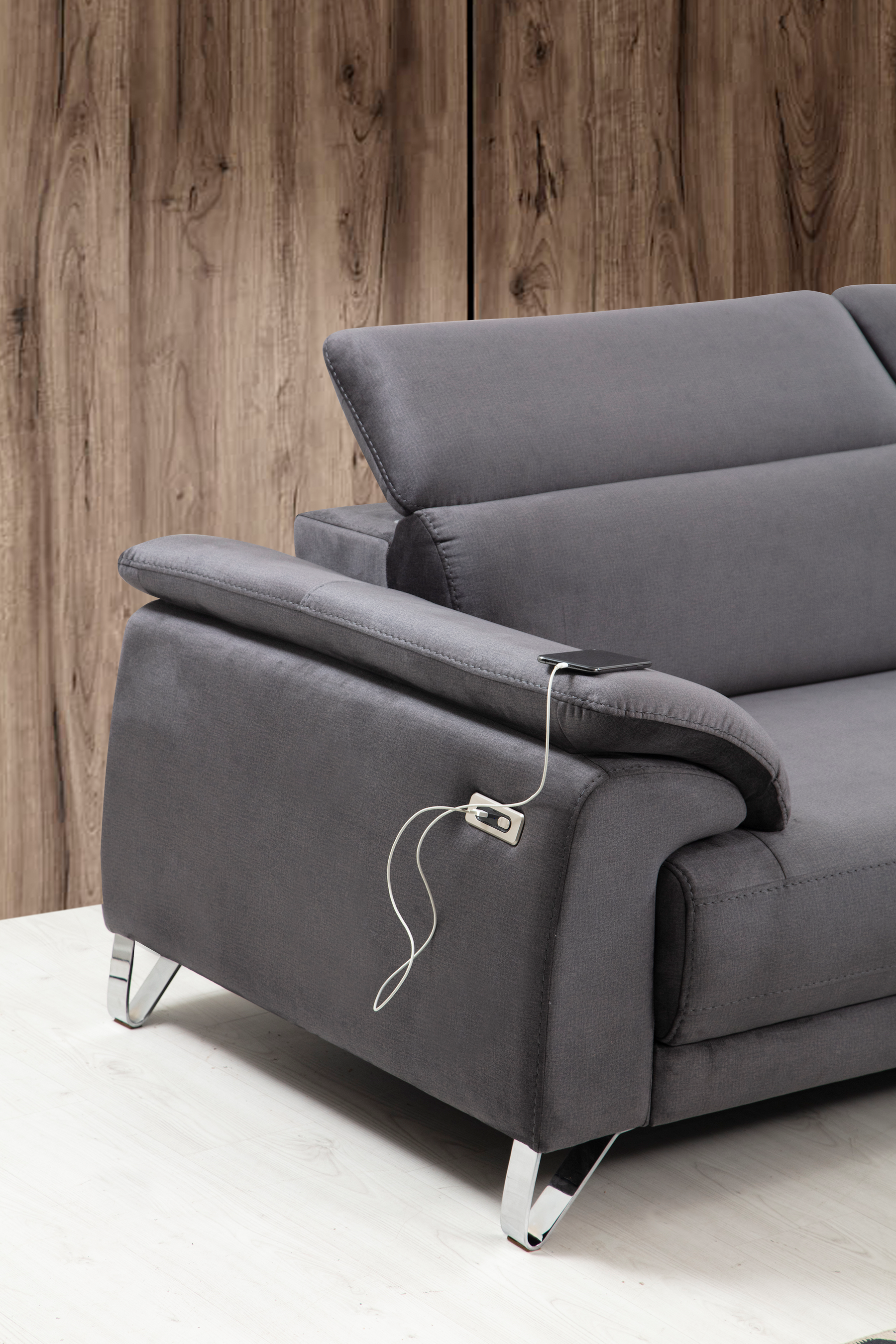 Oscar Relax Mini Corner Sofa by Netline Interiors