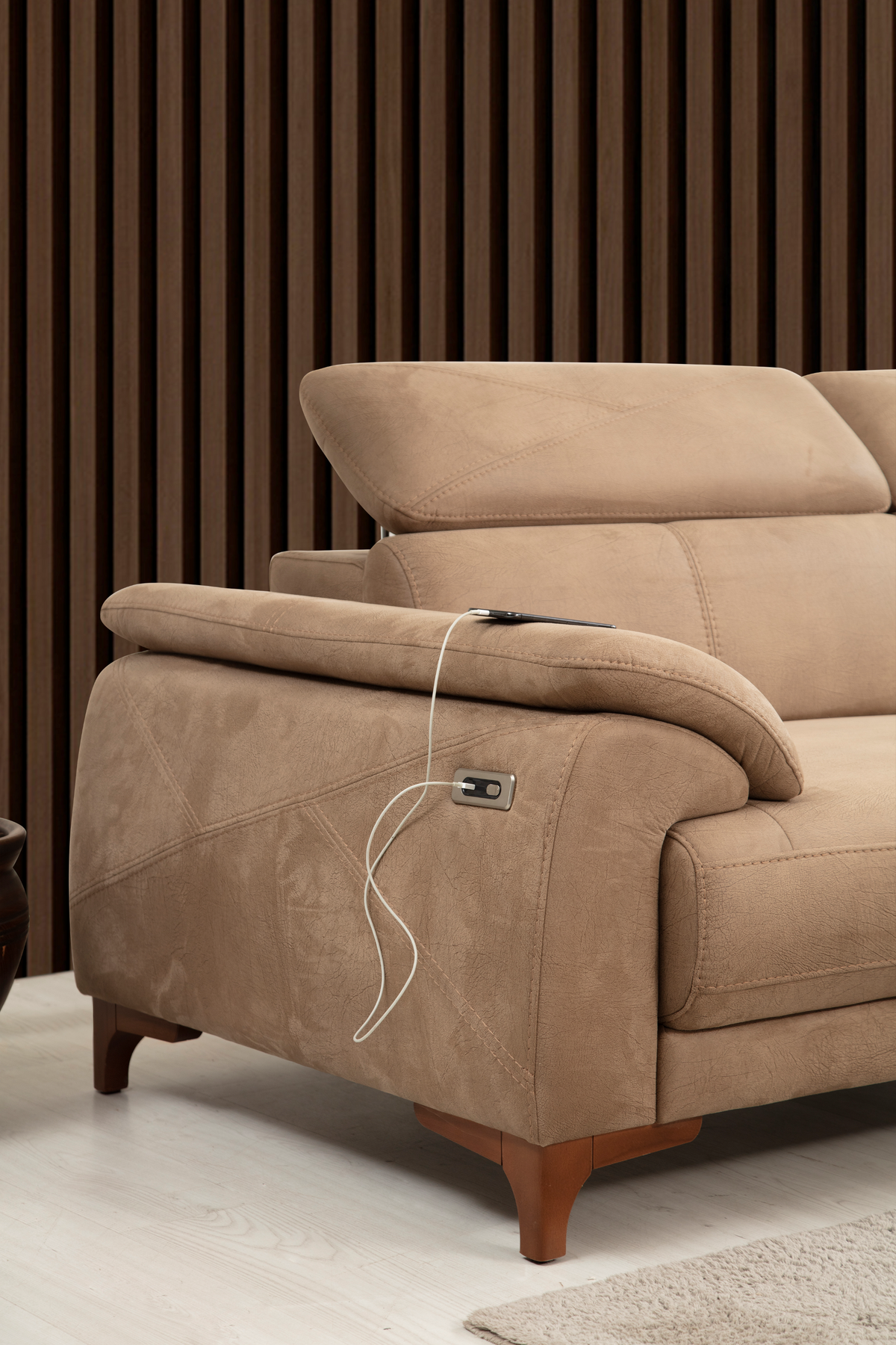 Oscar U Corner Sofa by Netline Interiors