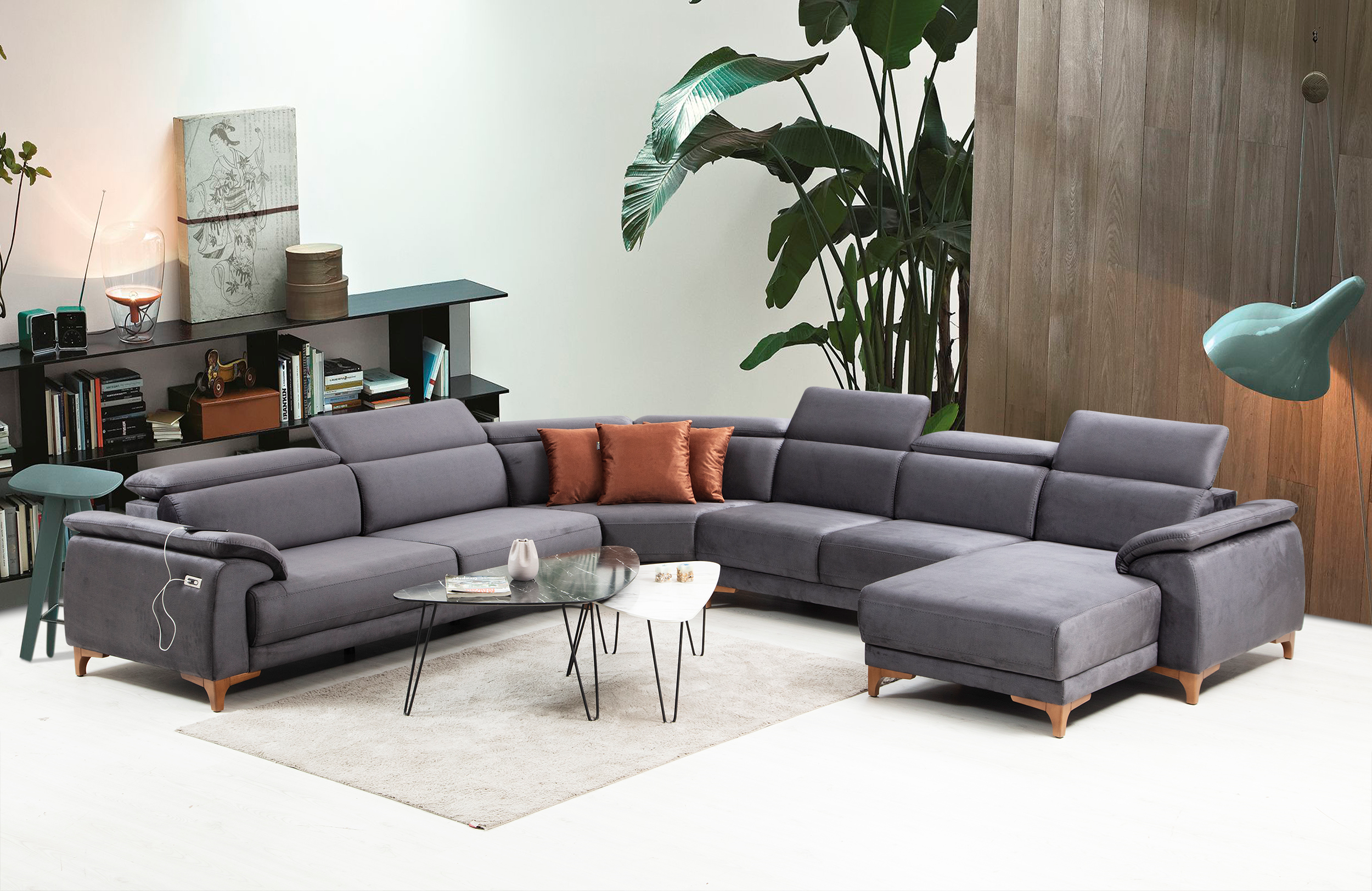 Netline Home Oscar U Corner Sofa