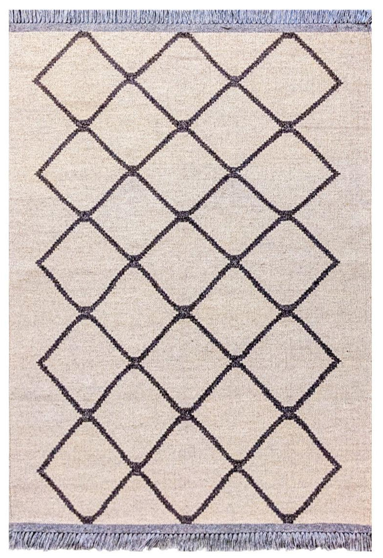 Interlace Flatweave Rug - Size: 159 x 98 cm