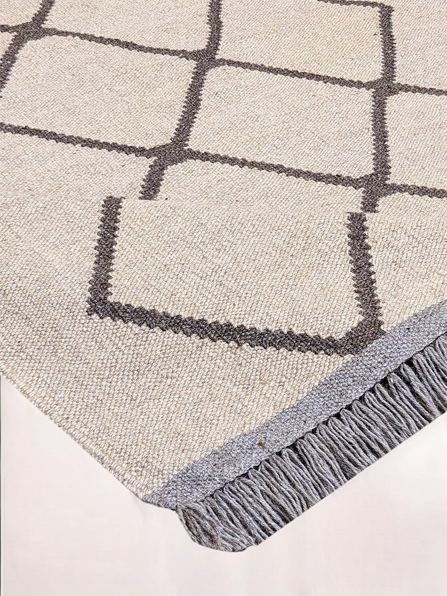Interlace Flatweave Rug - Size: 159 x 98 cm