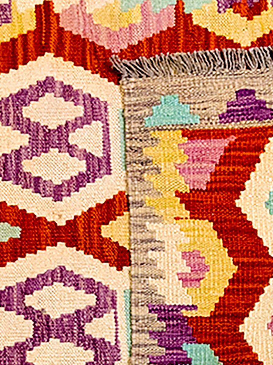 Maimana Afghanistan Kilim Rug - 287 x 81 cm