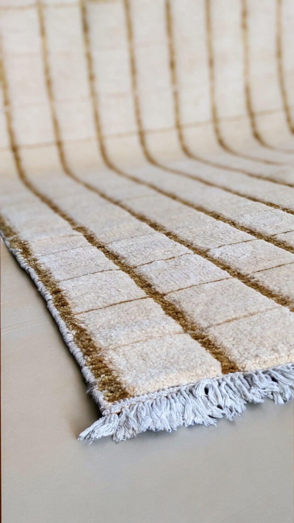 Stormy Hand Knotted Rug - 302 x 250 cm