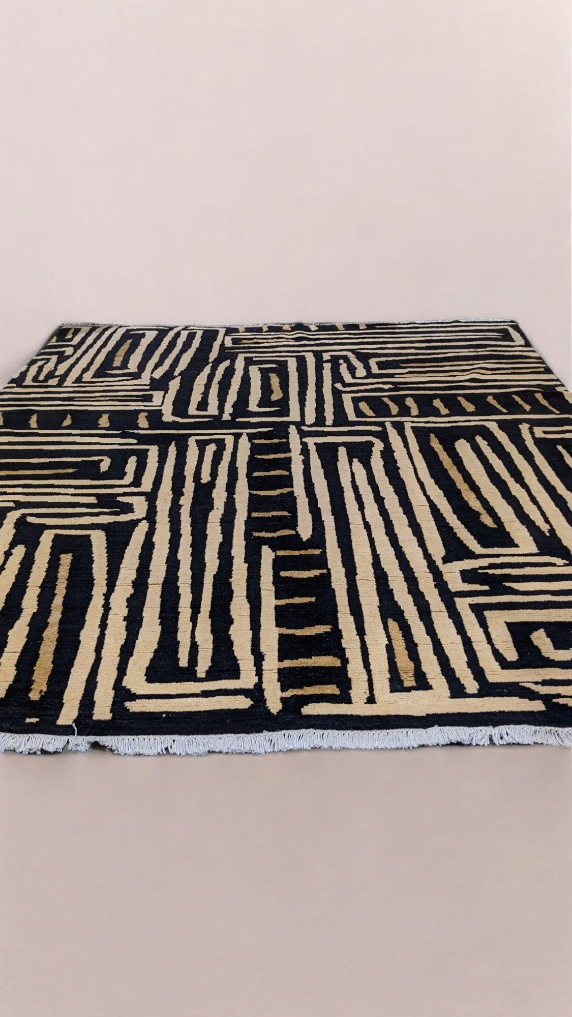 Zulu Hand Knotted Rug - 278 x 244 cm