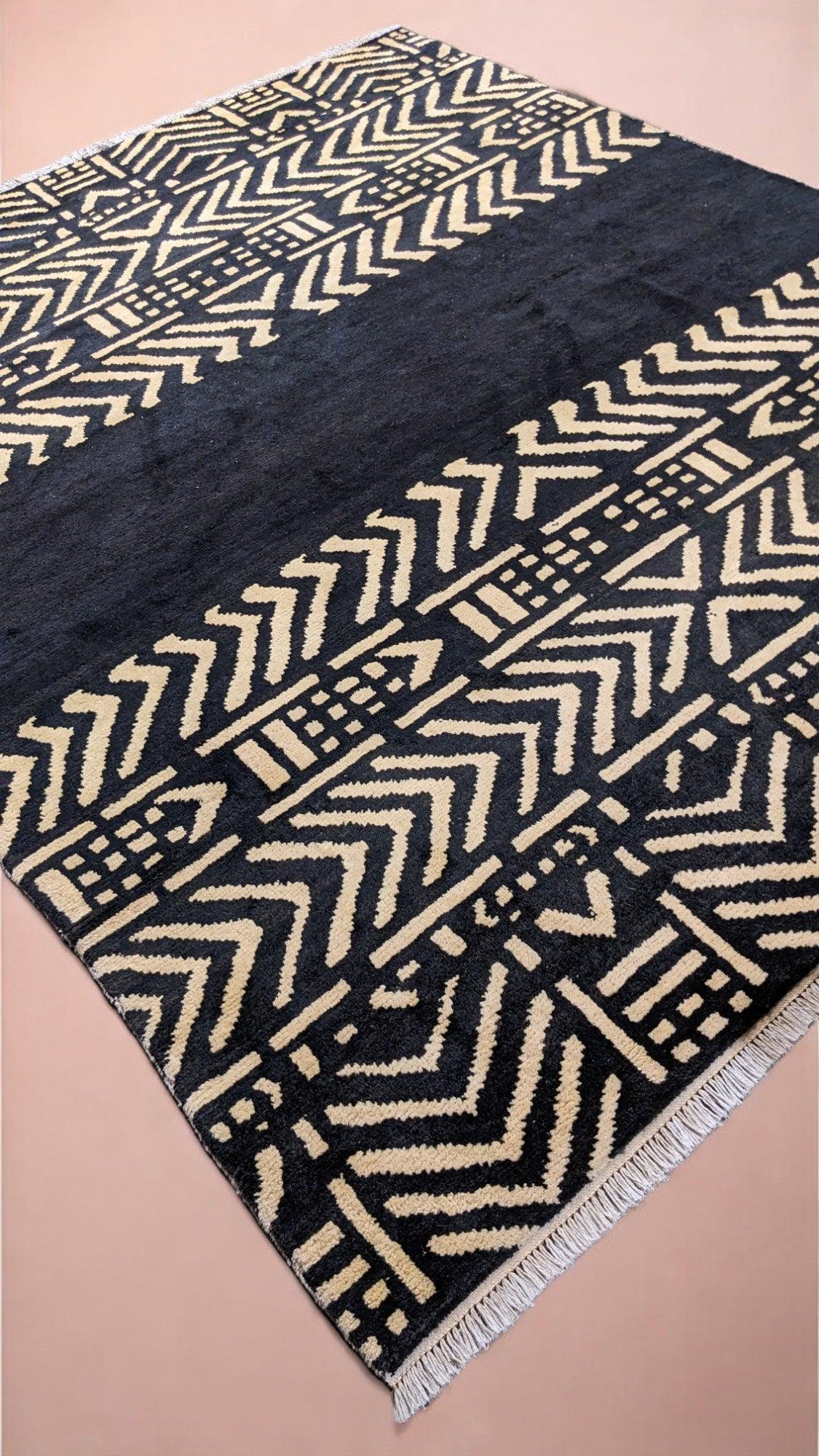 Dinka Hand Knotted Rug - 278 x 253 cm