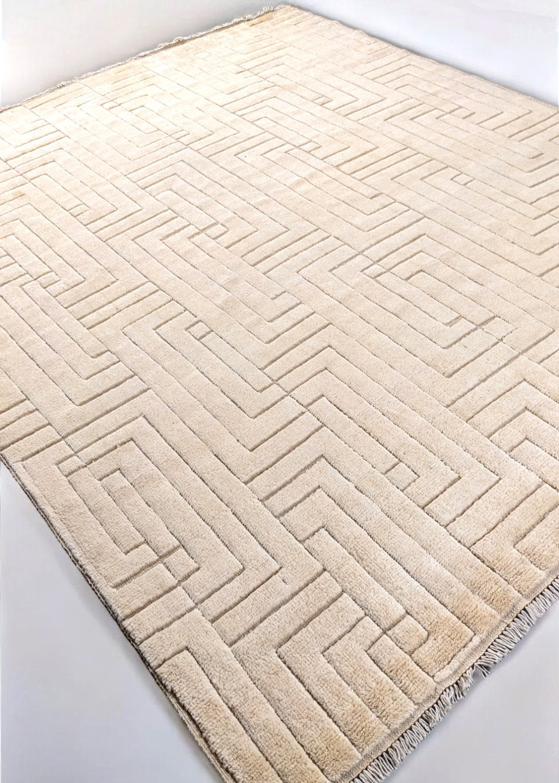 Zeva Hand Knotted Rug - 305 x 262 cm
