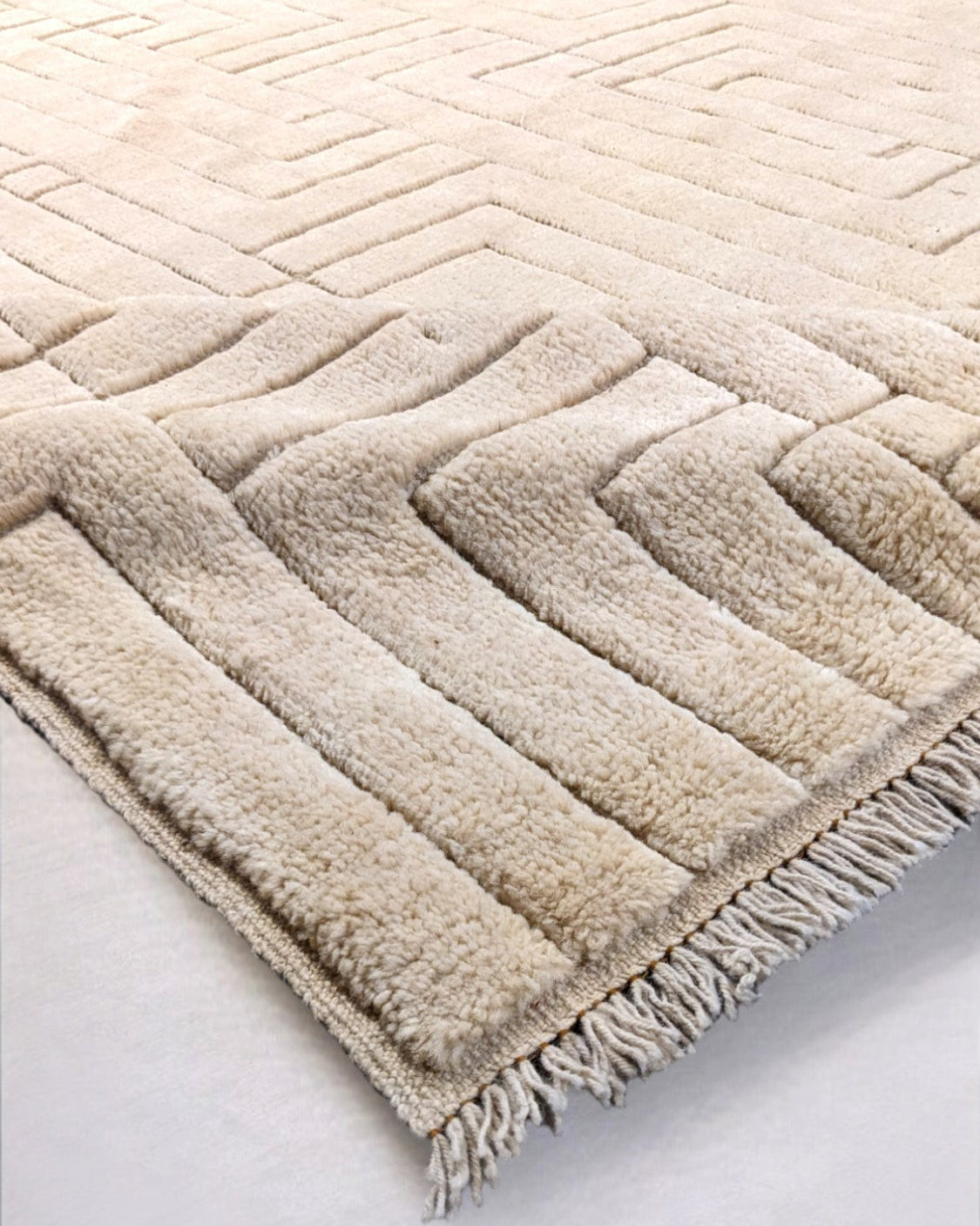 Zeva Hand Knotted Rug - 305 x 262 cm