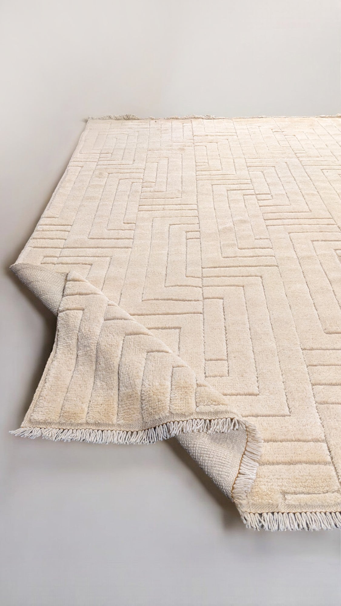 Zeva Hand Knotted Rug - 305 x 262 cm