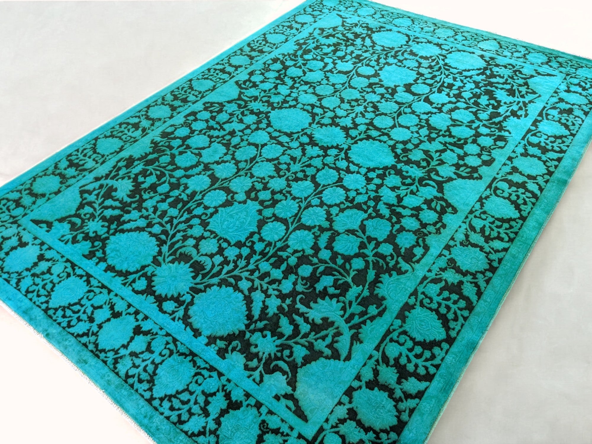 Ziegler Silk Wash Chobi Rug - 277 x 186 cm