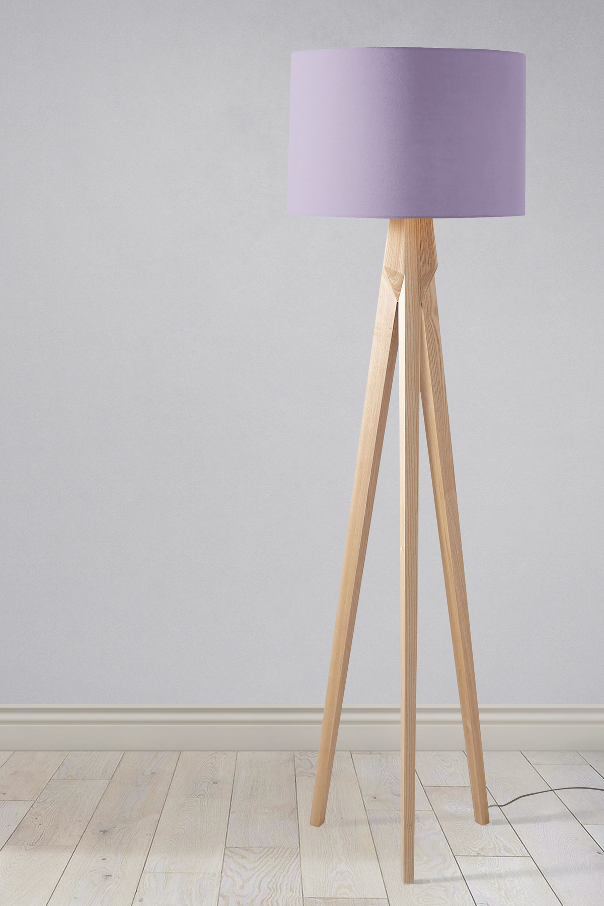 Plain Lavender Lampshade – Ceiling & Table Compatible