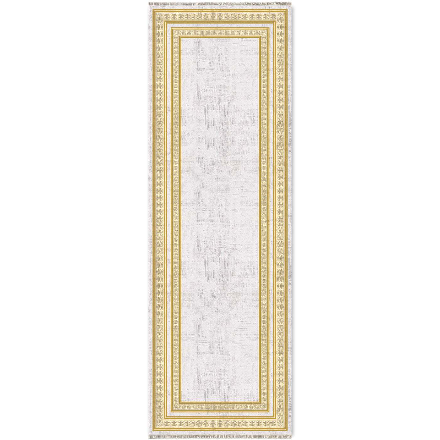 RW7055 washable chenille area rug viewed from above