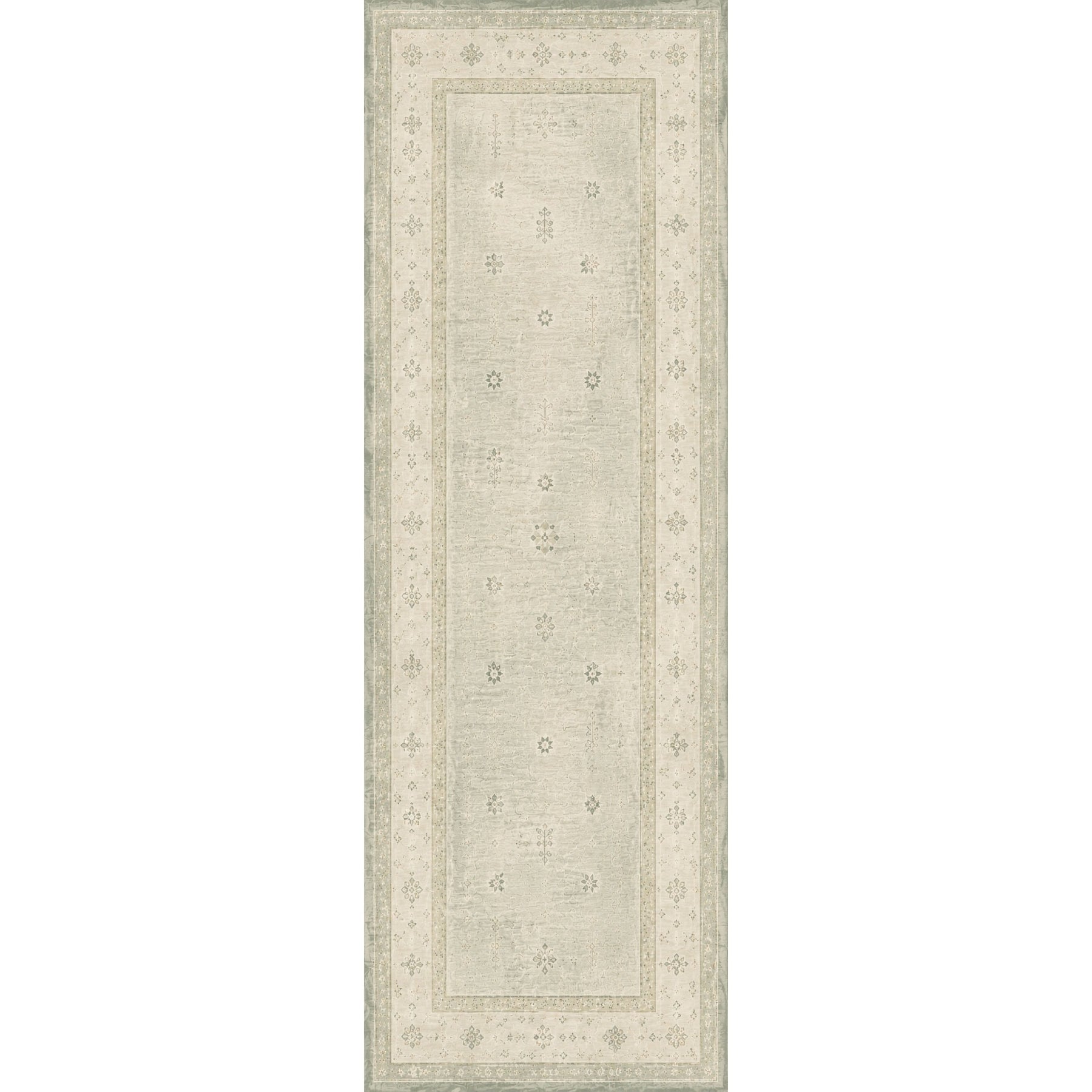 RWPR00010 washable chenille area rug viewed from above