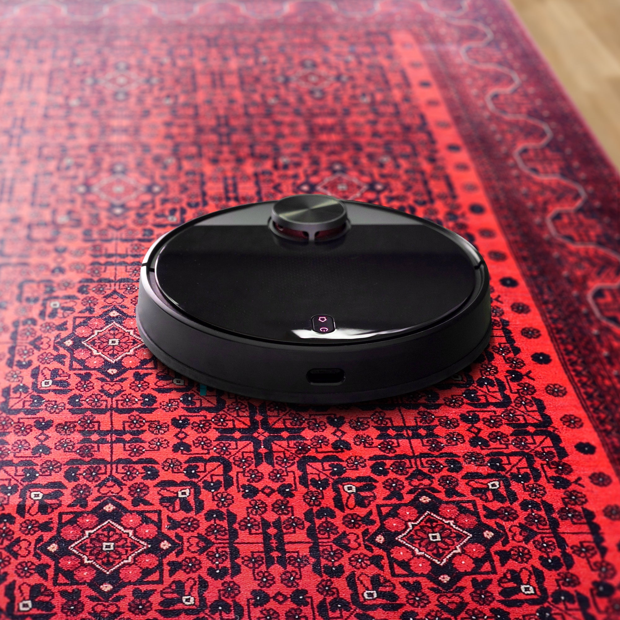 Netline Home Rugs Depot NH1317 – Machine Washable Bokhara Red Rug | Classic Geometric Oriental Carpet for Living Room & Bedroom