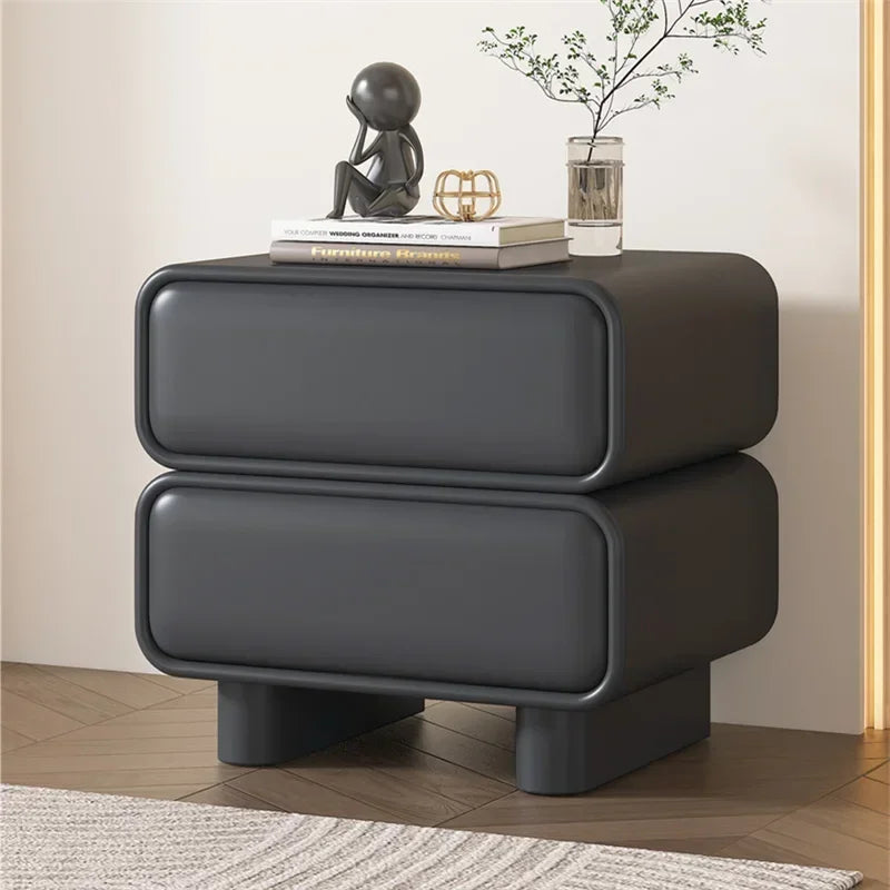 Large-Capacity Bedside Table