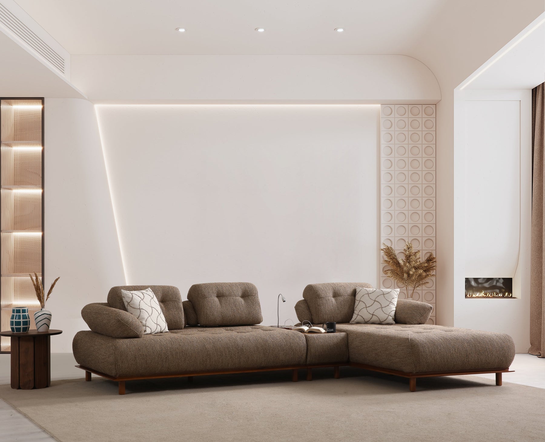 Lois Relax Modular Corner Sofa (SG) by Netline Interiors