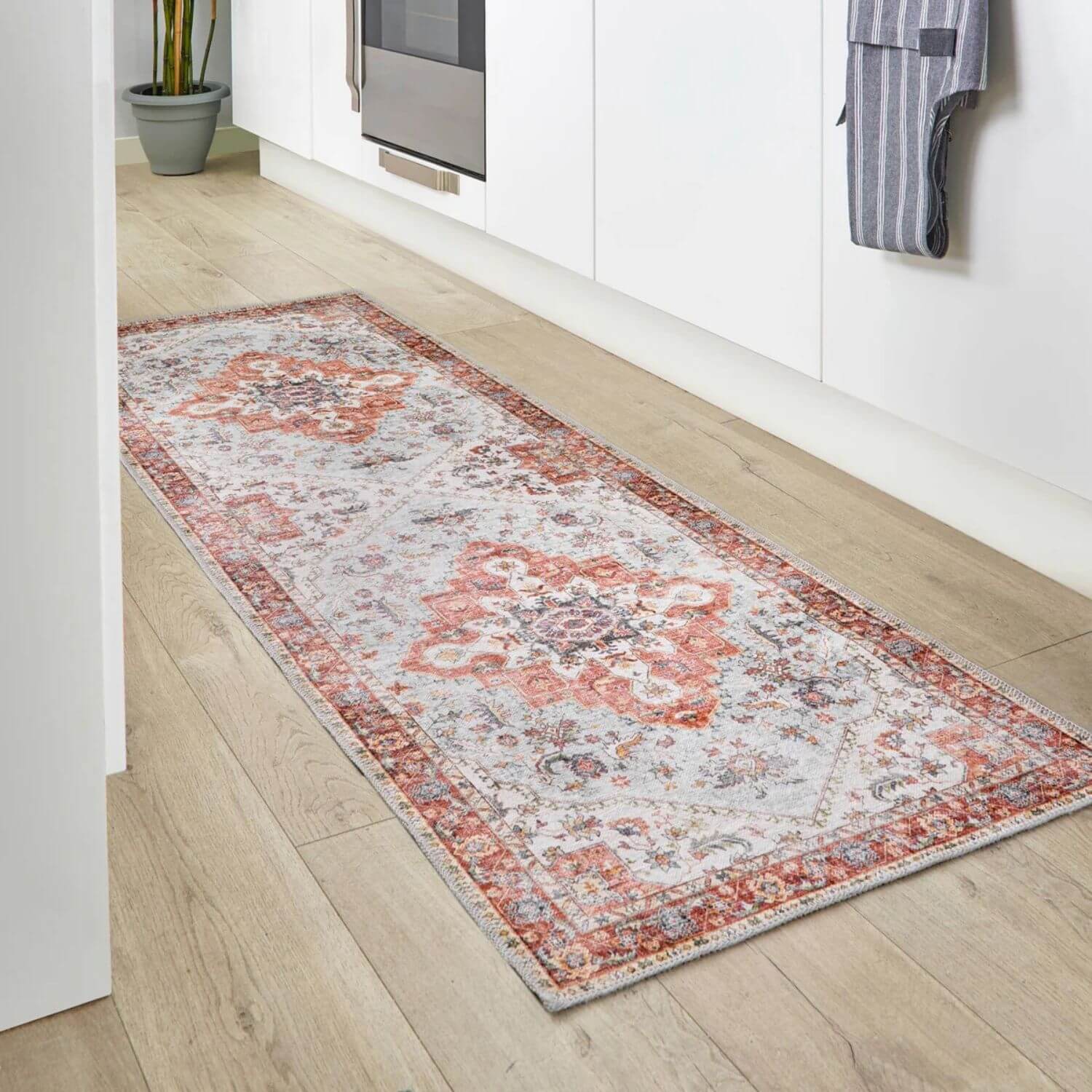 Washable Rug Eterna Red
