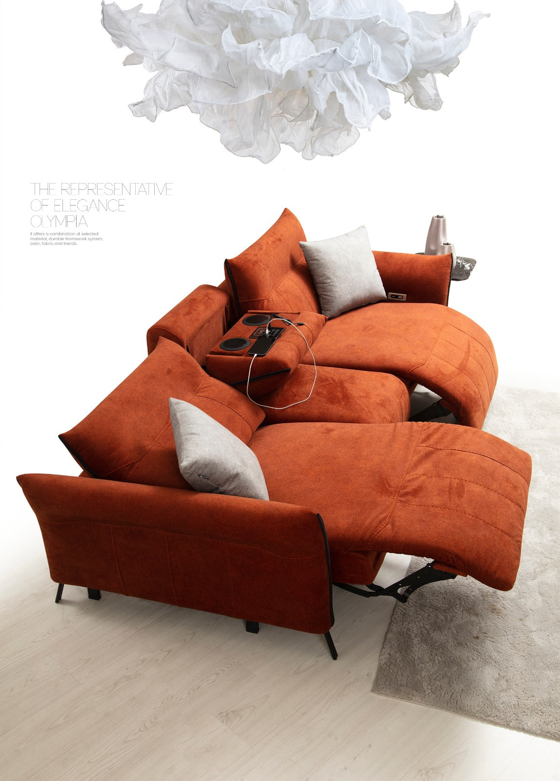 Mozart Sofa Set by Netline Interiors
