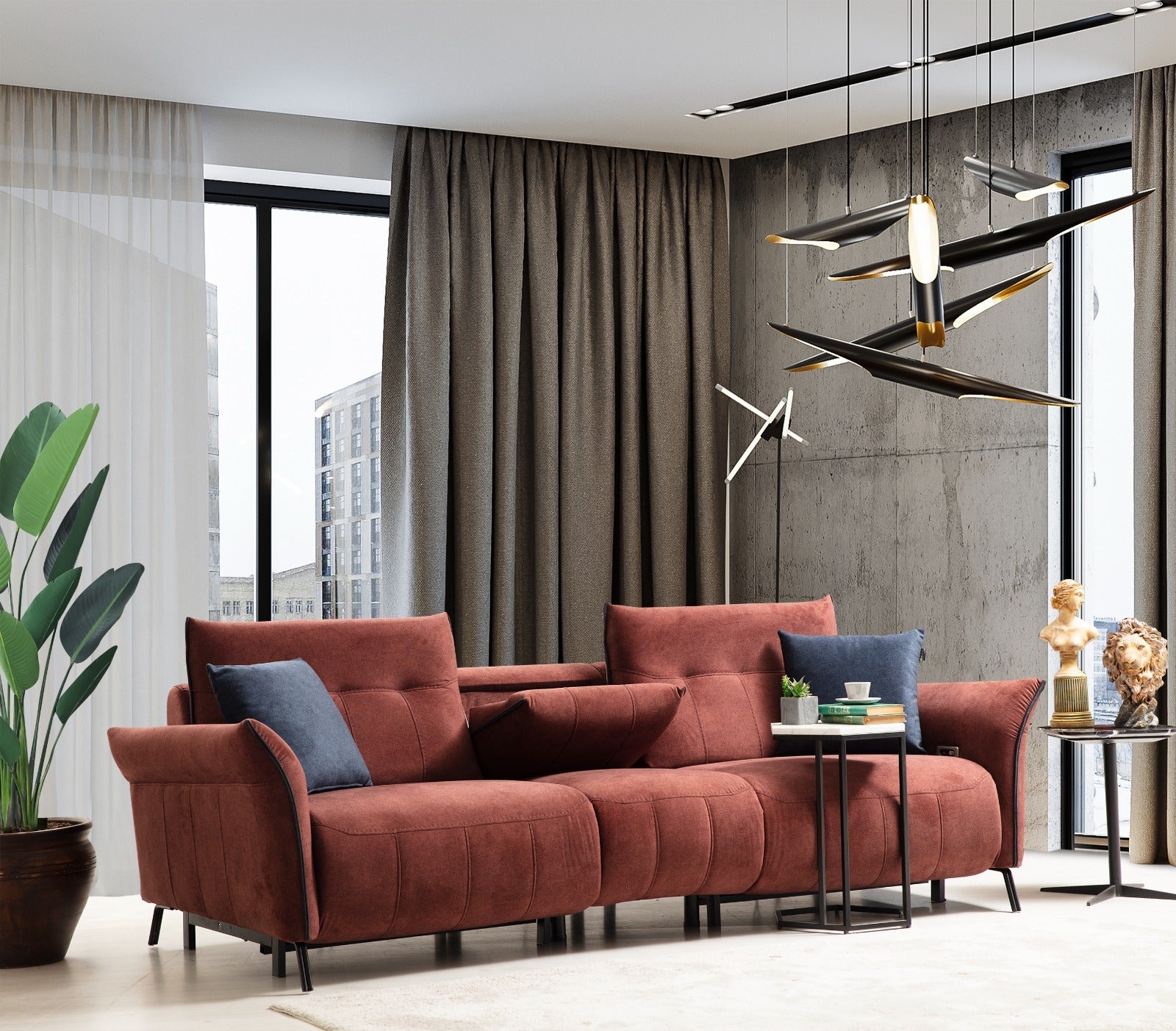 Mozart Sofa Set by Netline Interiors