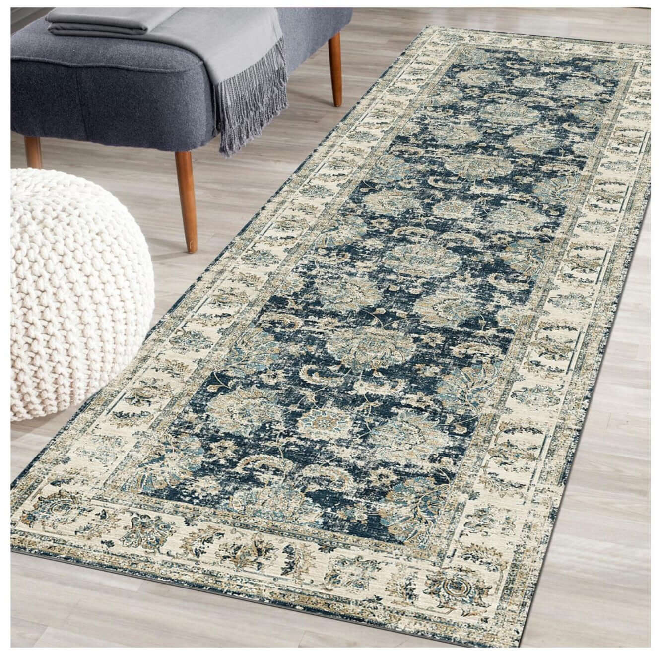 Perla Vintage Washable Rug