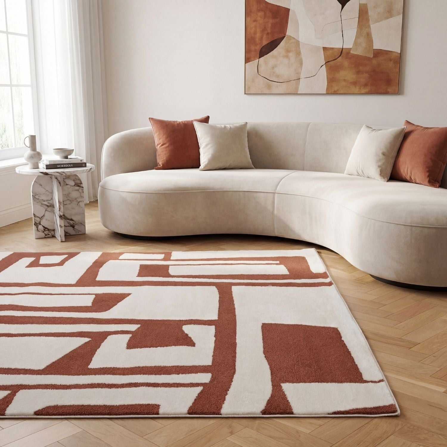 Loft Abstract Terra Rug