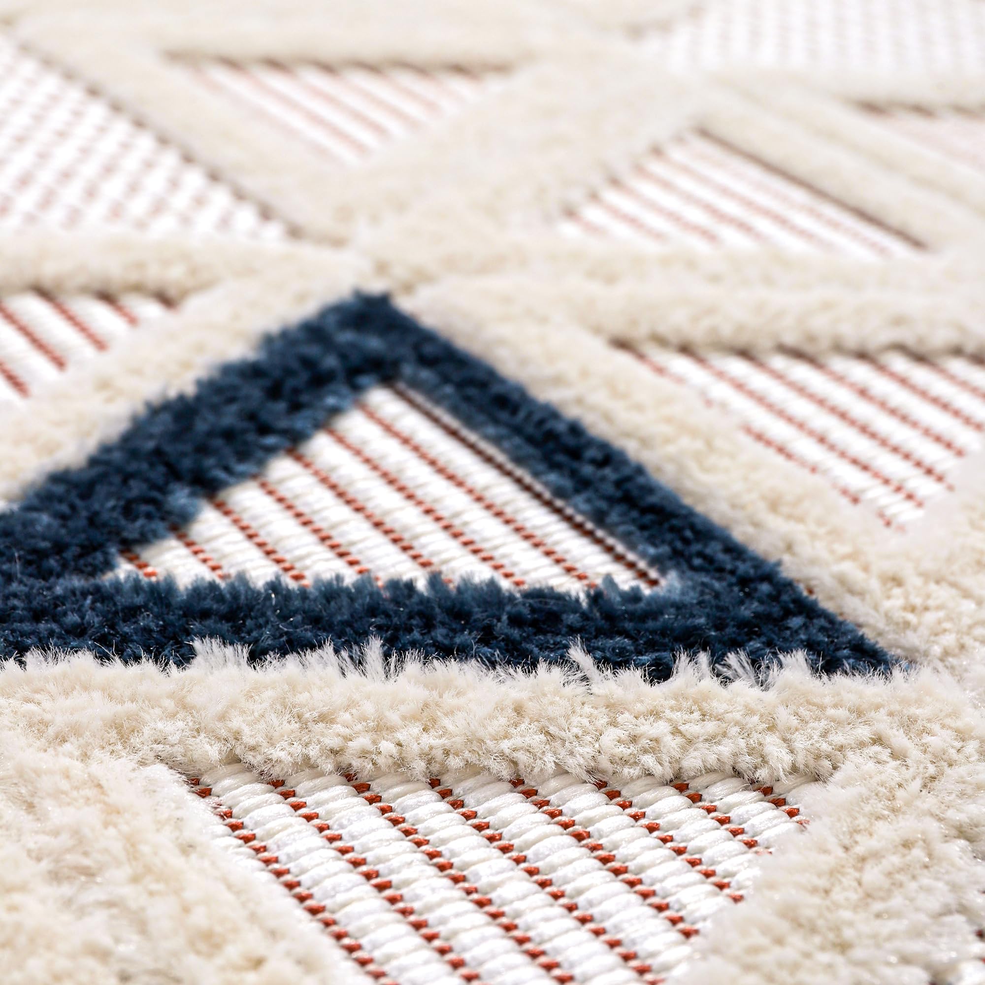 Netline Home RUGS DEPOT Area Rug for Living Room, Bedroom & Hallway β Soft & Durable Low Pile Area Rugs β Bohemian, Aztec & Boho Style β Pet & Kid-Friendly, Ideal for High-Traffic Areas (Copy)