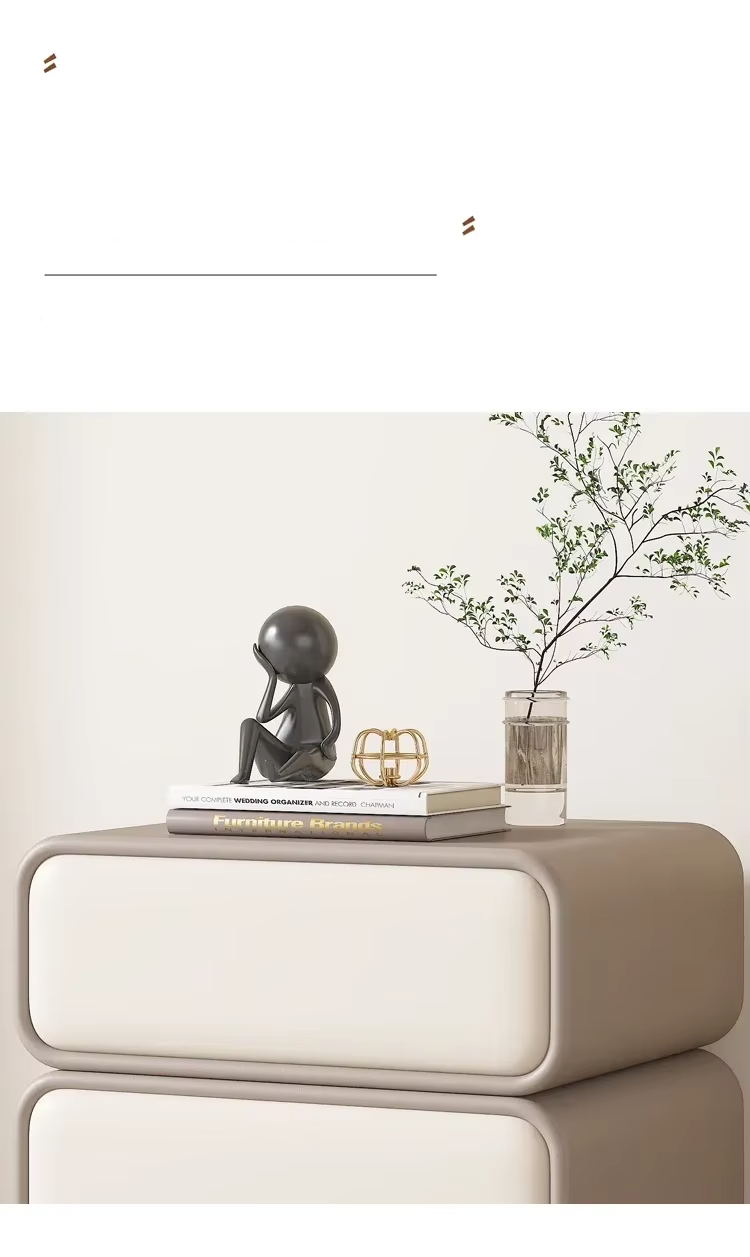Large-Capacity Bedside Table