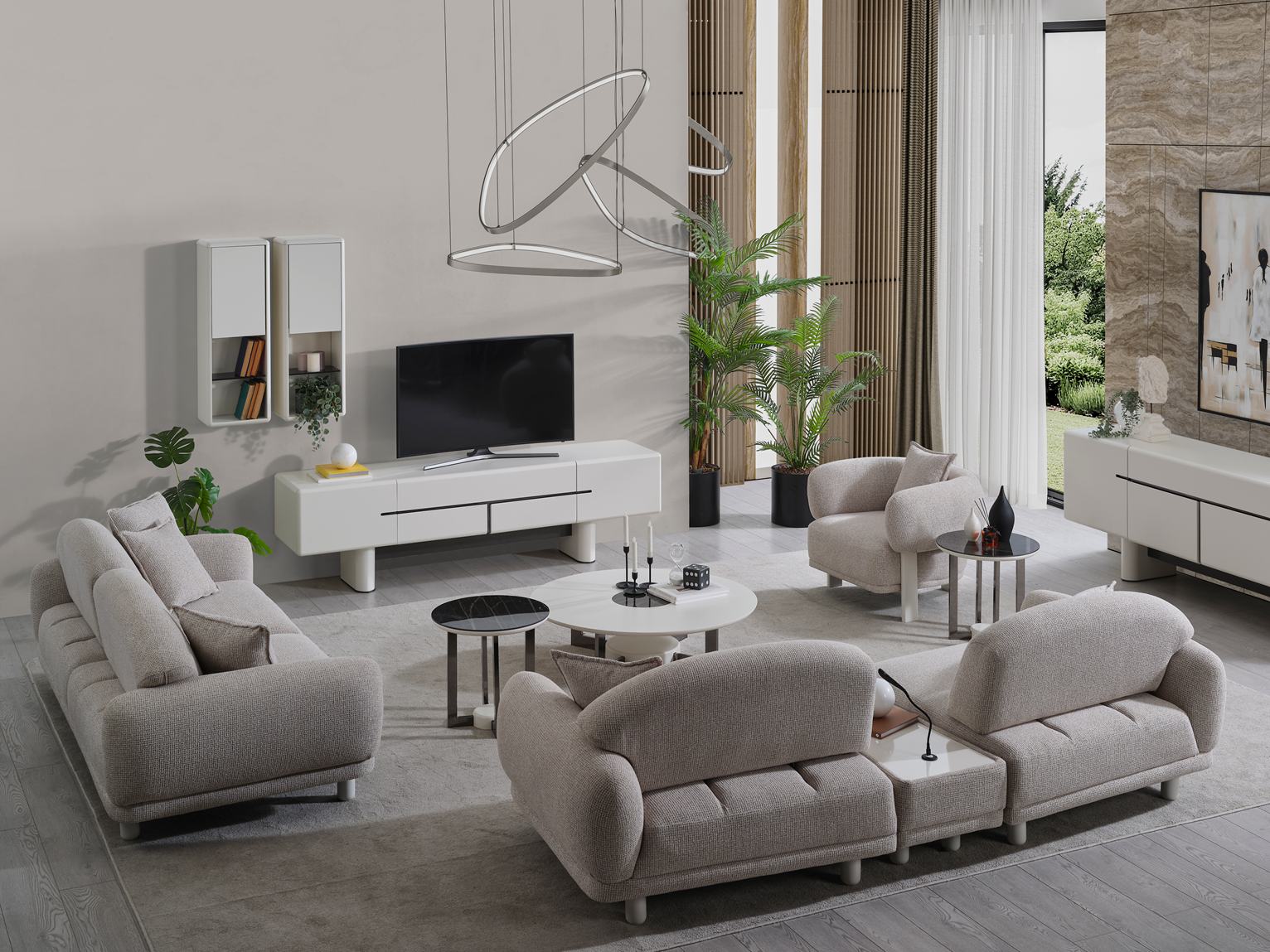 Dallas Premium Sofa Set by Netline Interiors