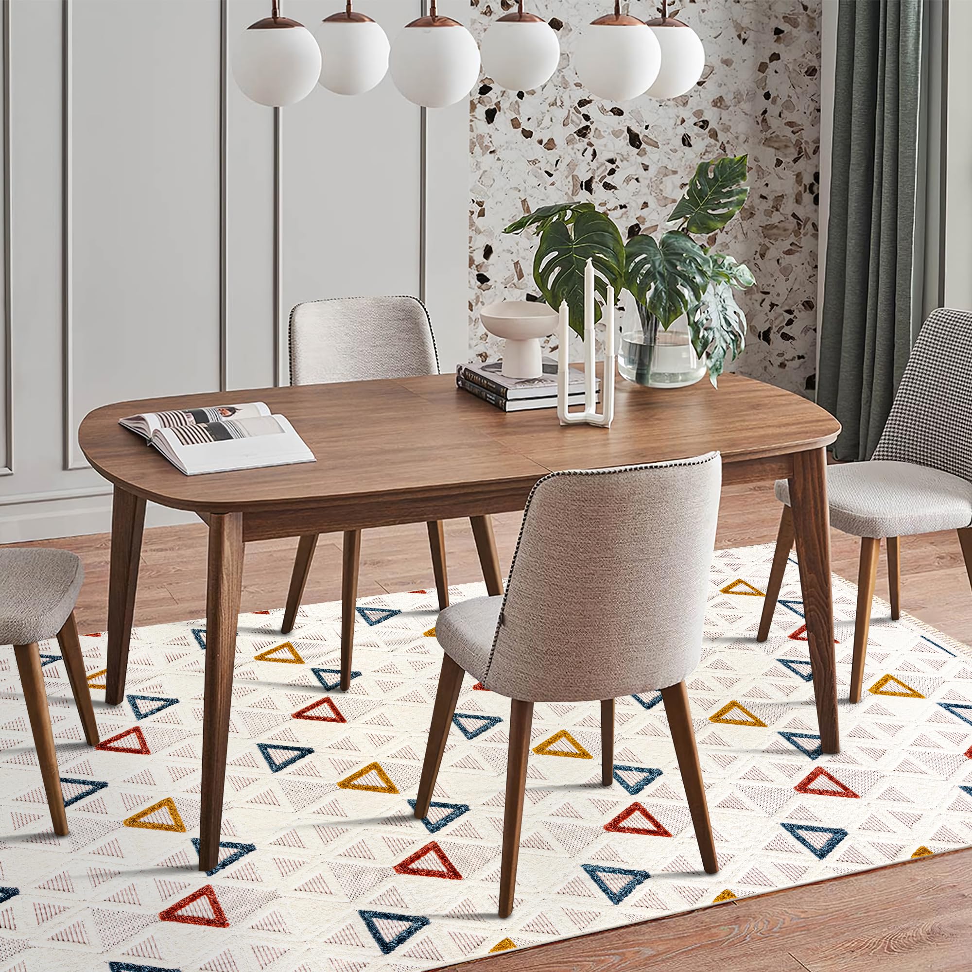 Netline Home RUGS DEPOT Area Rug for Living Room, Bedroom & Hallway β Soft & Durable Low Pile Area Rugs β Bohemian, Aztec & Boho Style β Pet & Kid-Friendly, Ideal for High-Traffic Areas (Copy)