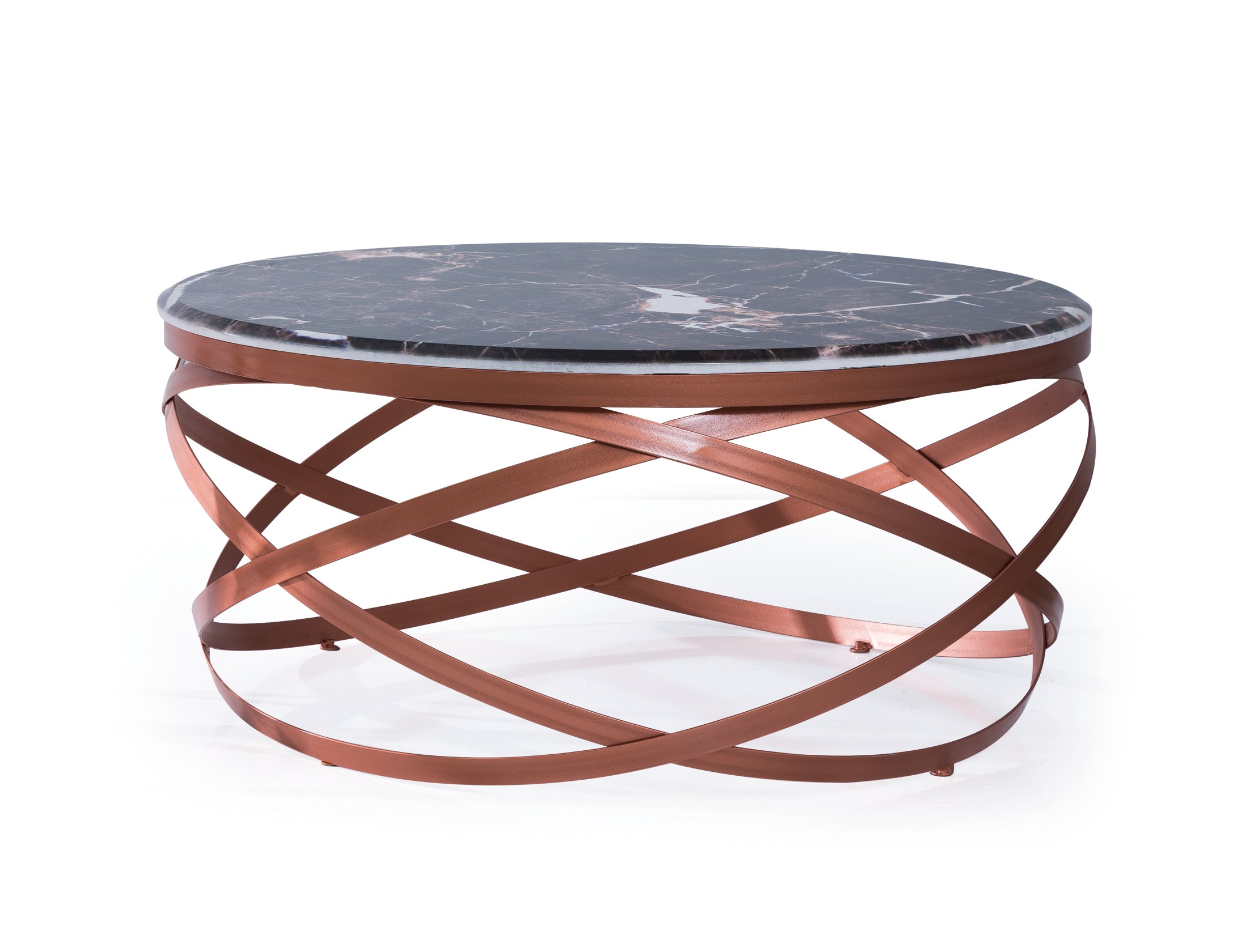Modern Drop Table Collection sofa set by Netline Home Interior with copper accents, designed for stylish living room comfort.