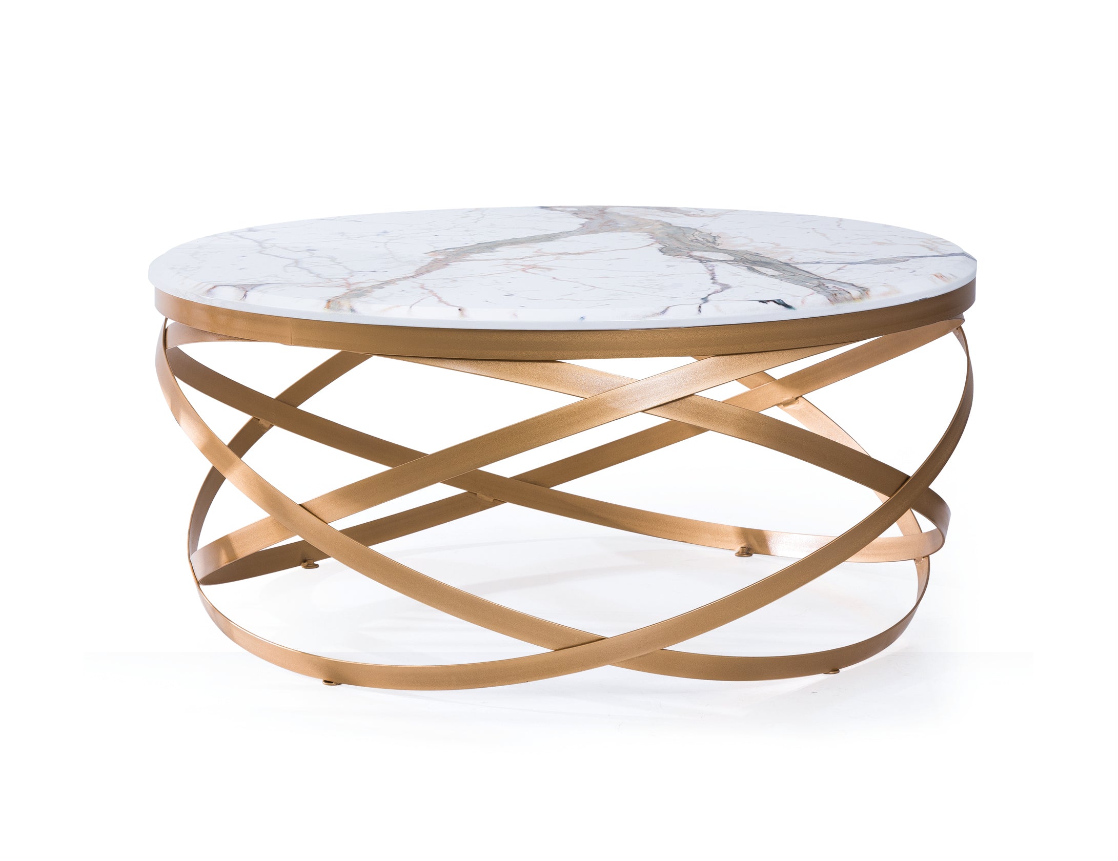 Gold-colored Drop Table Collection sofa set by Netline Home Interior, modern living room furniture with plush cushions and elegant design.