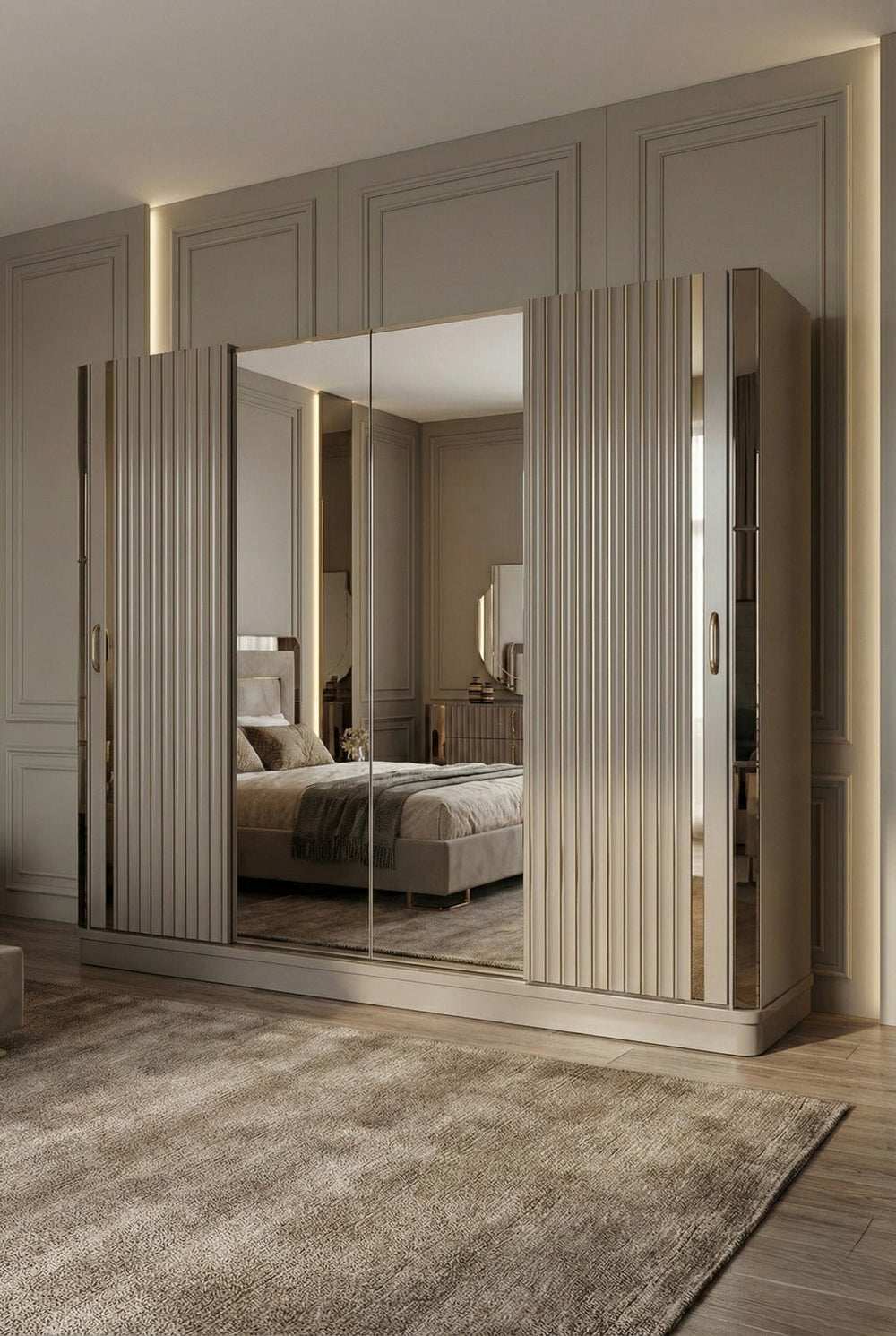 Luxori Wardrobe (SK) by Netline Interiors