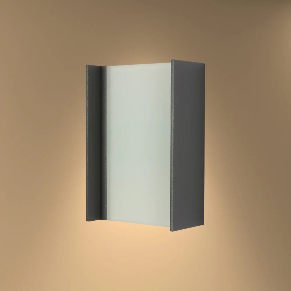 Framed LED outdoor wall light by Netline Home Interior, 20W, 4000K, providing ambient accent lighting on exterior walls.
