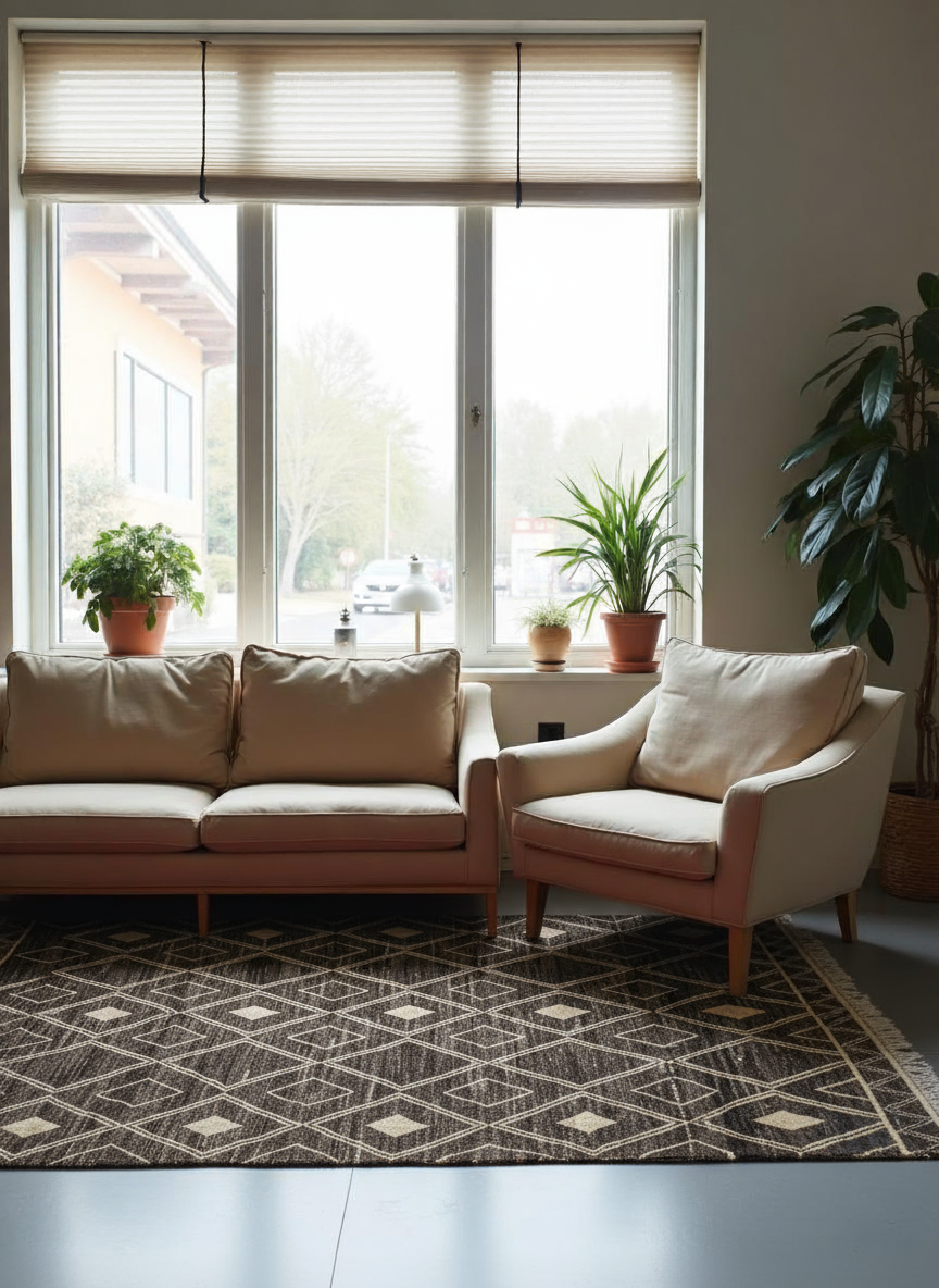 Meknes Hand Knotted Rug - 278 x 189 cm