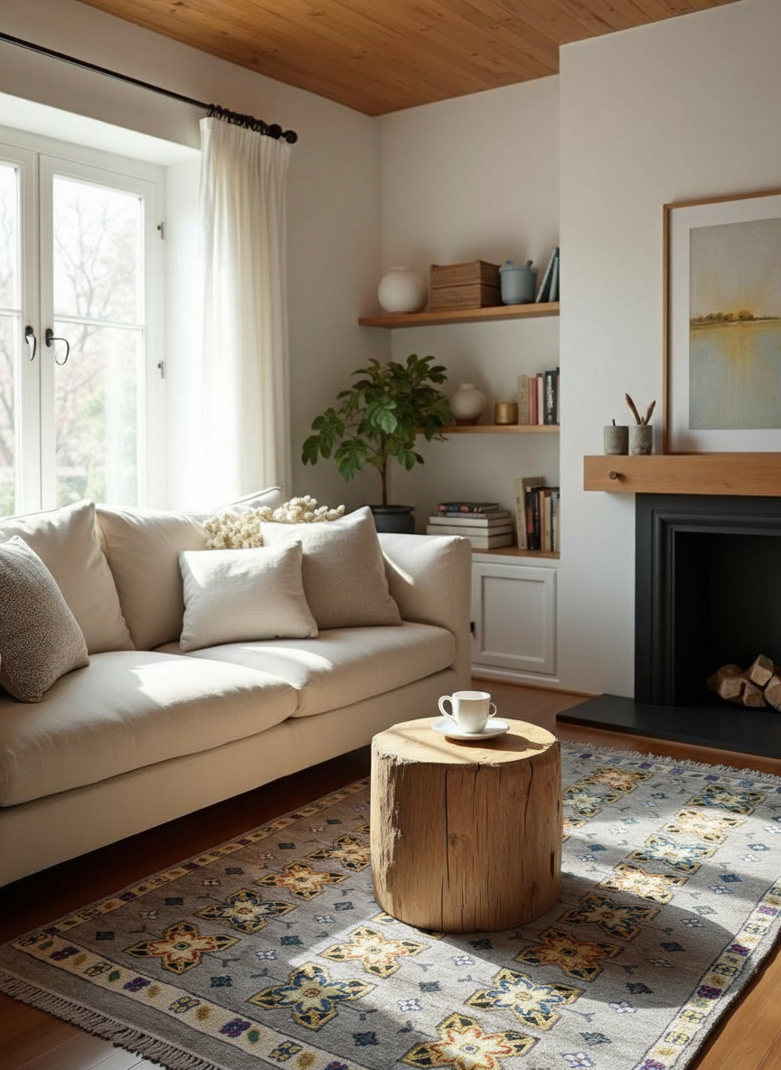 Drissi Moroccan Modern Rug - 187 x 147 cm