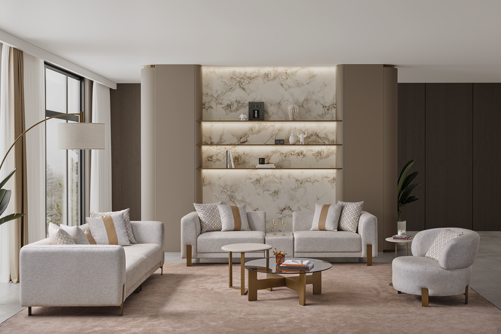 Hermes Sofa Set by Netline Interiors