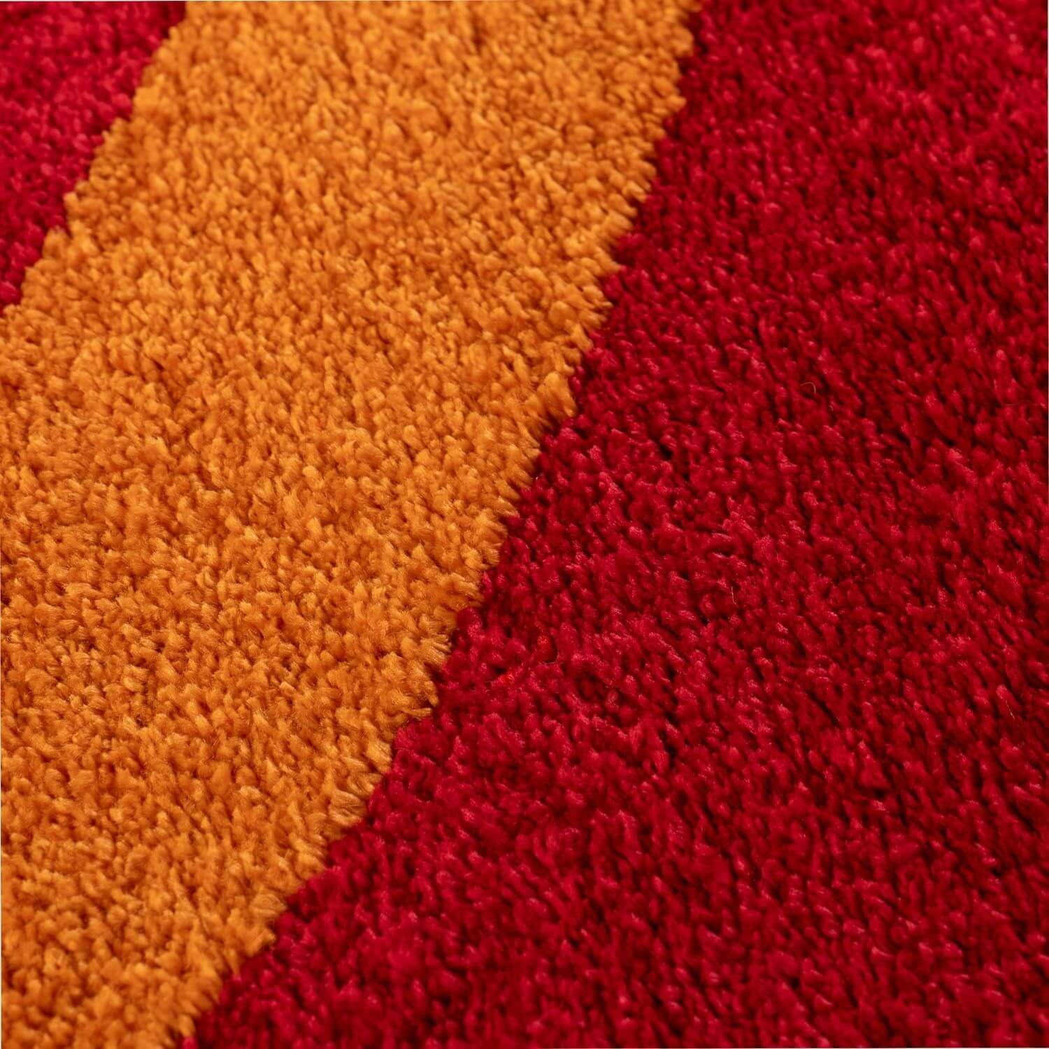 Joli Wave Red & Orange Rug