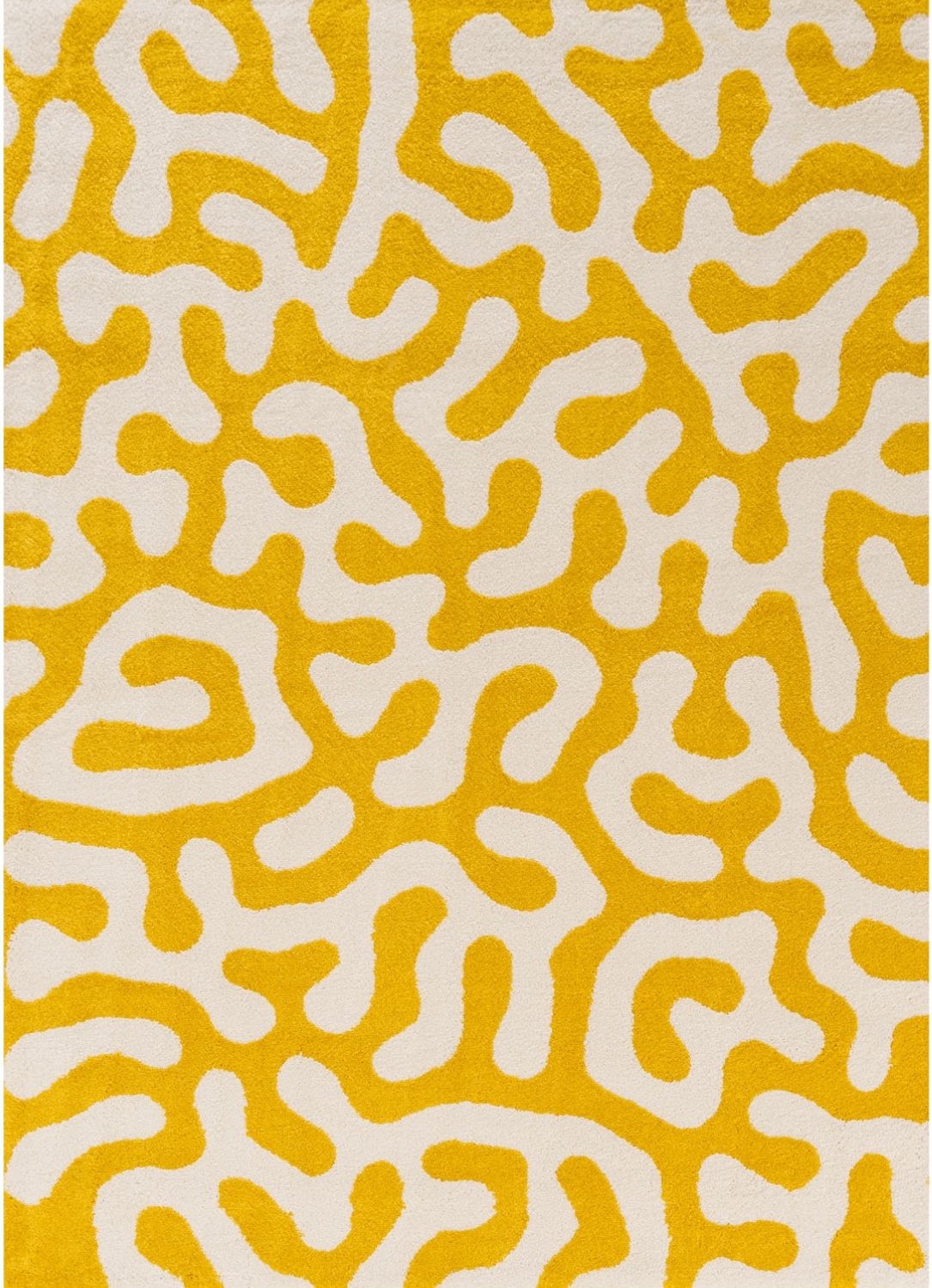Joli Doodle Yellow & White Rug