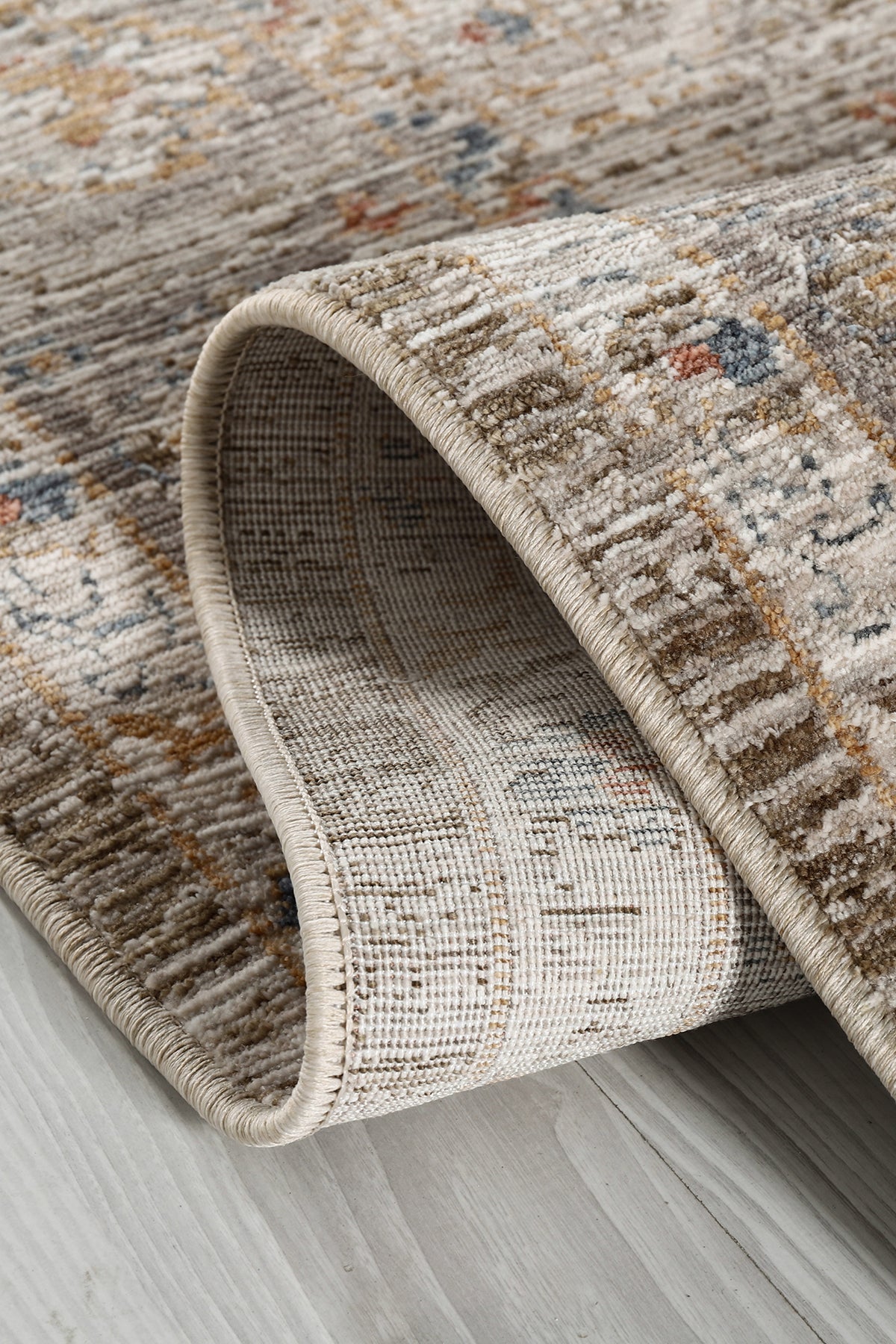 Lavinia Area Rug – Lavinia La005 Cok Renkli Hav Toz Vermez Hali Makine Halisi – Netline Home washable area rug