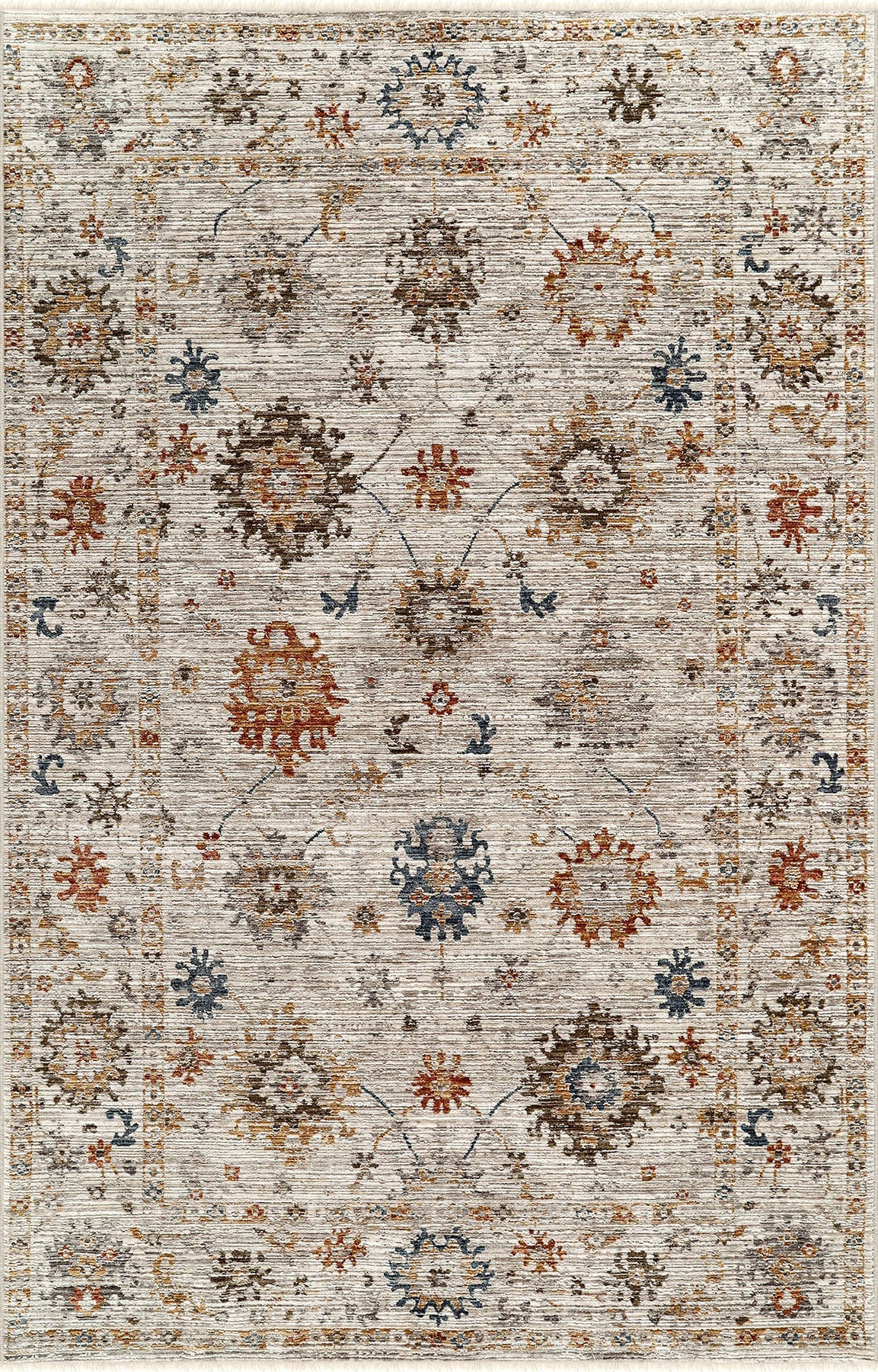 Lavinia Area Rug – Lavinia La010 Cok Renkli Hav Toz Vermez Hali Makine Halisi – Netline Home washable area rug