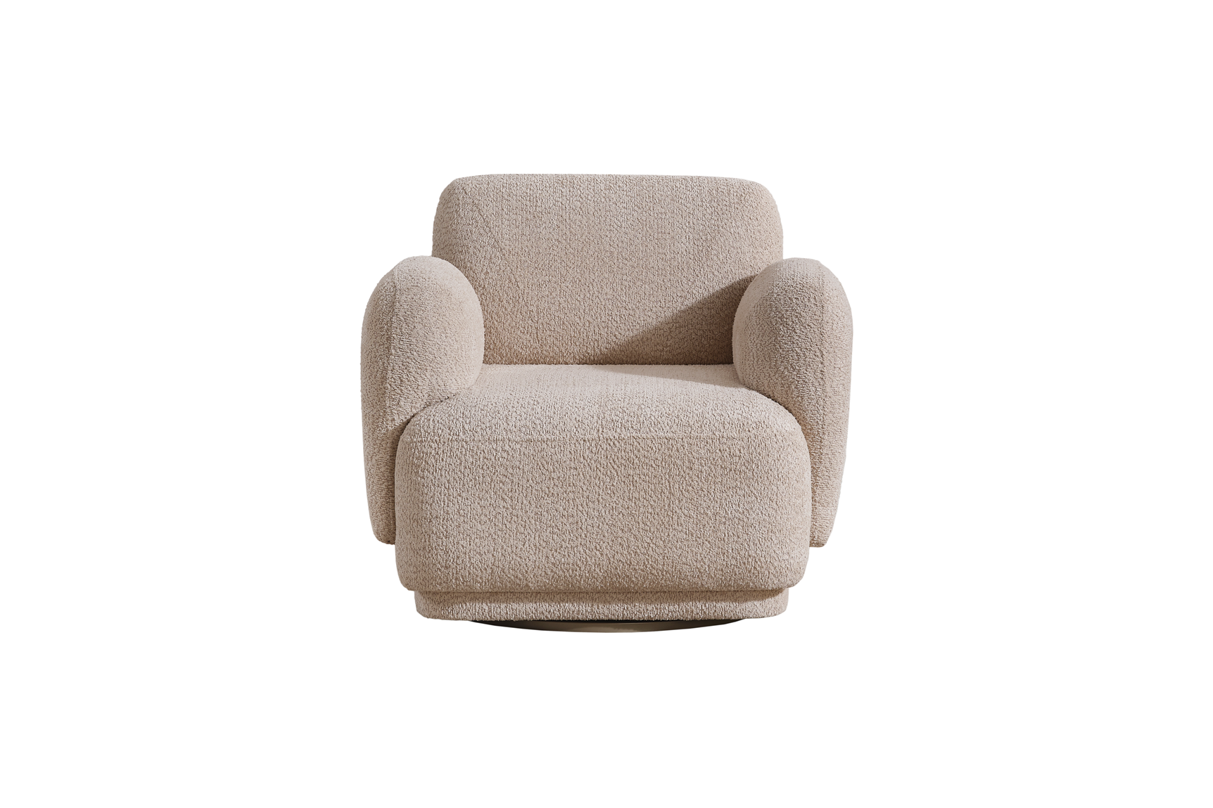 Netline Home Interior Lizbon armchair with plush fabric upholstery and modern design, perfect as a comfortable accent seating option.