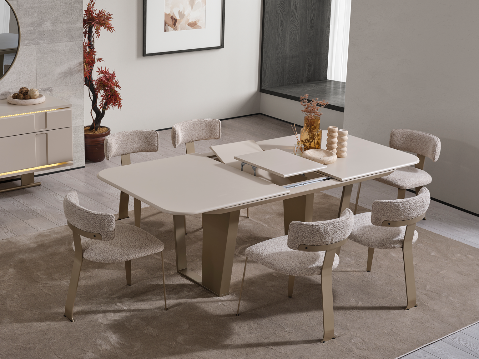 Lizbon Dining Table by Netline Interiors