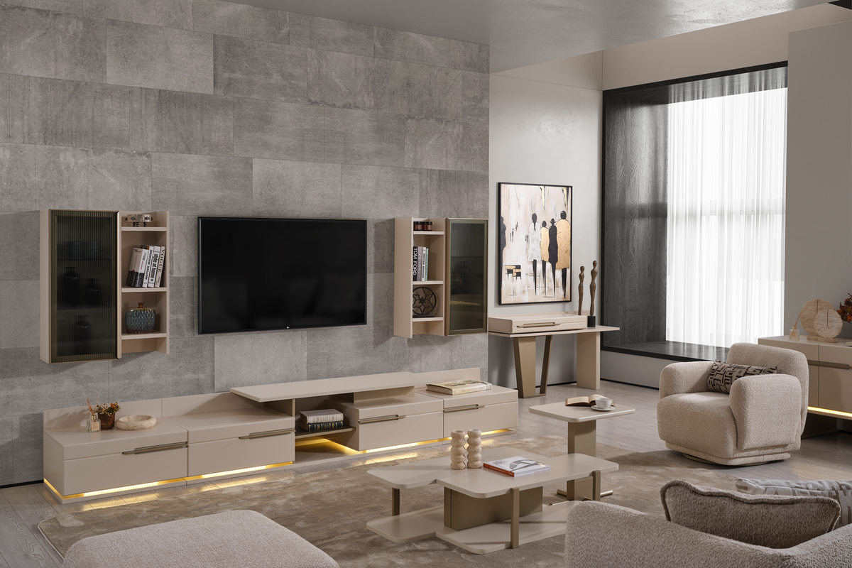 Lizbon TV Unit by Netline Interiors
