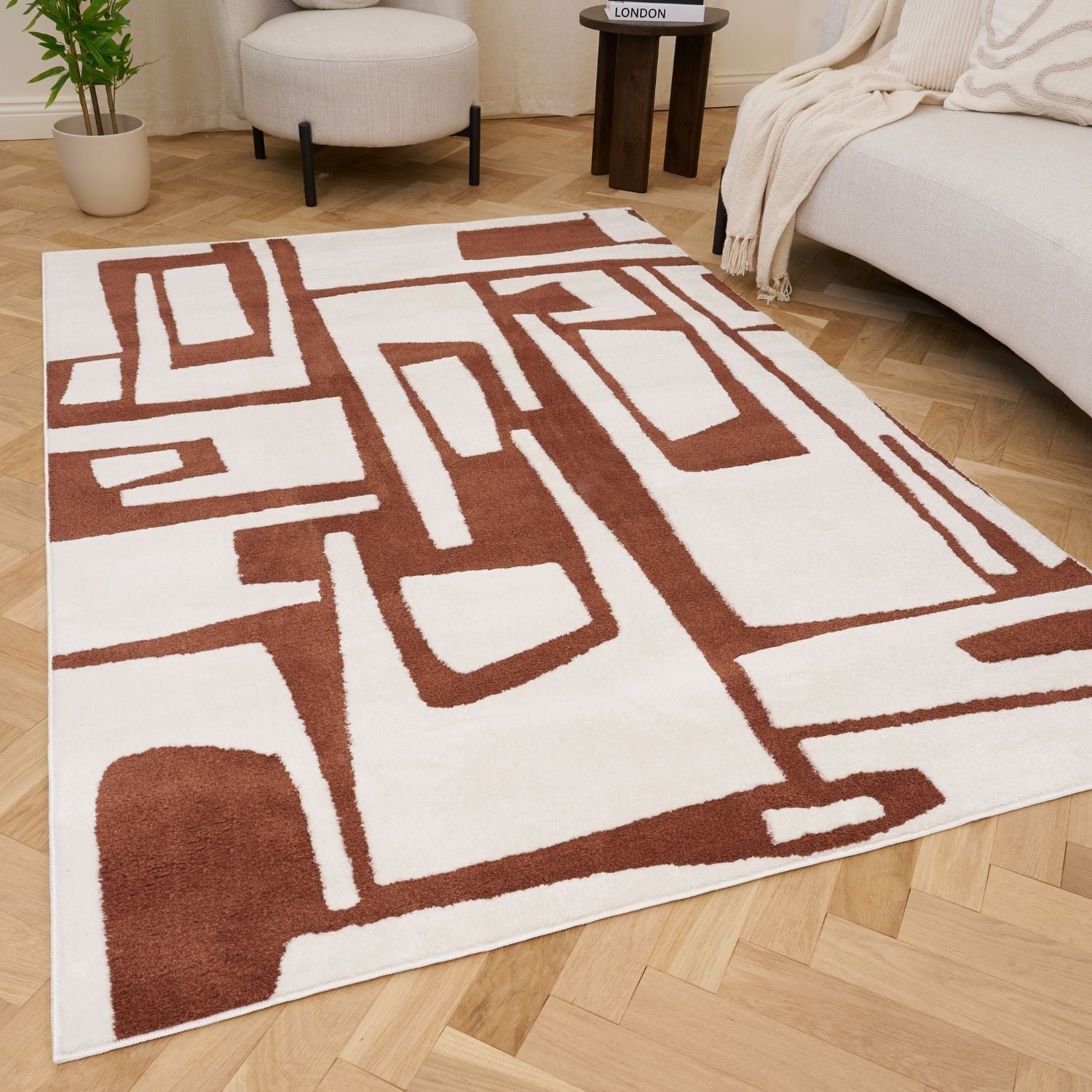 Loft Abstract Terra Rug