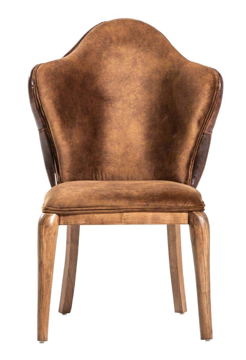 Netline Home Interior Lotus Dining Chair with cushioned seat and modern design, ideal for everyday dining rooms.