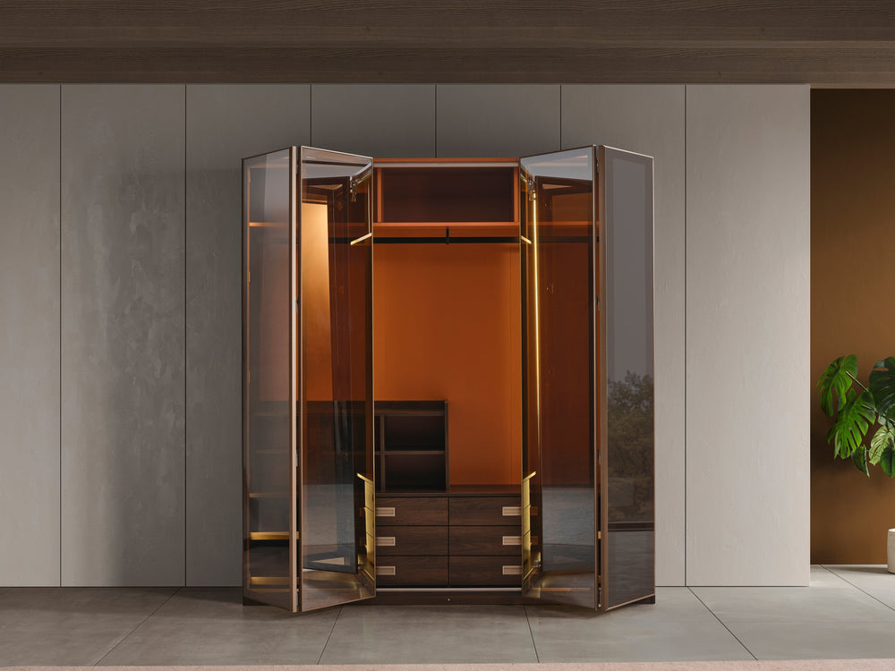 Lotus Wardrobe (O) by Netline Interiors