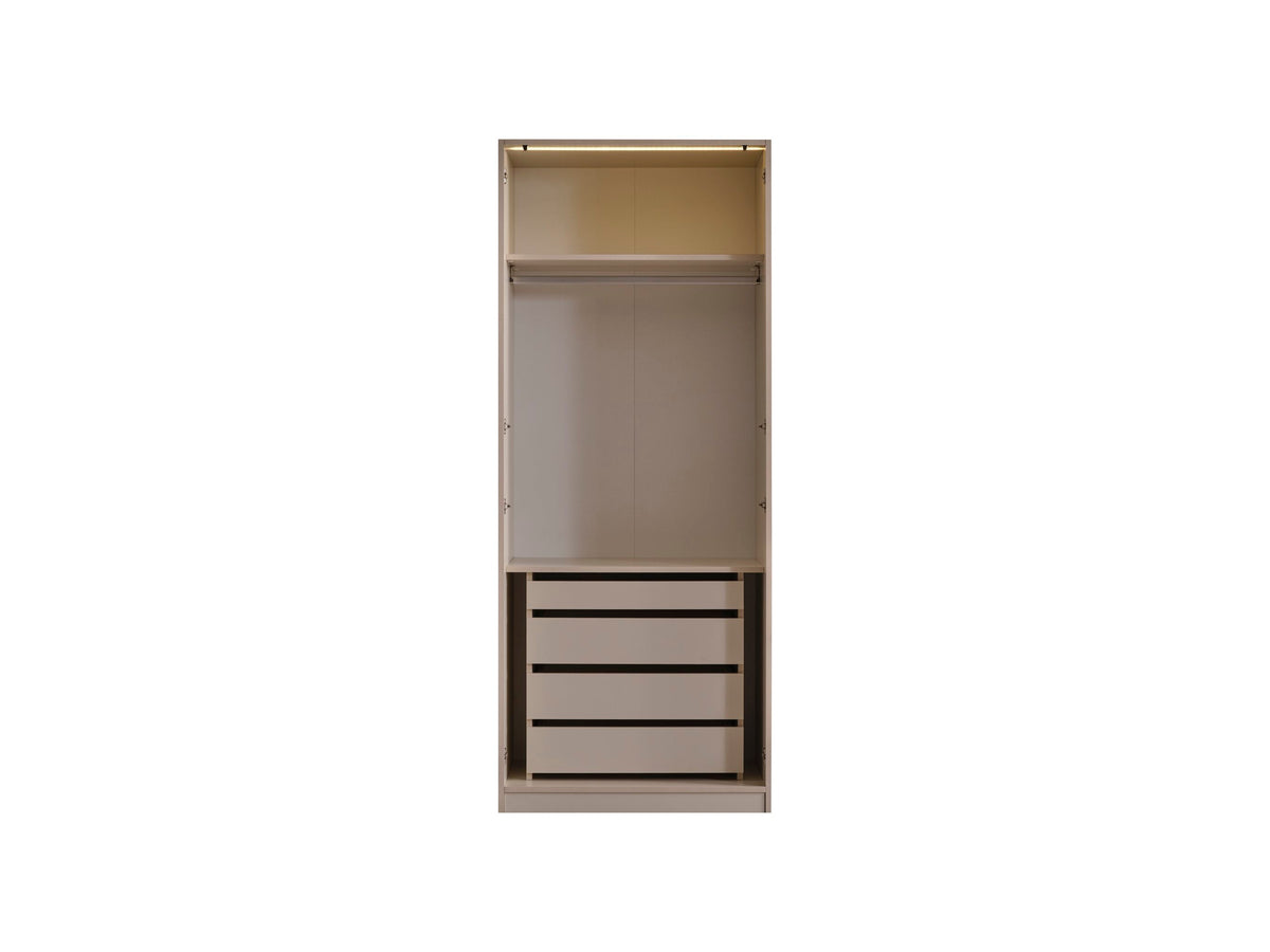 Luna Wardrobe (O) by Netline Interiors