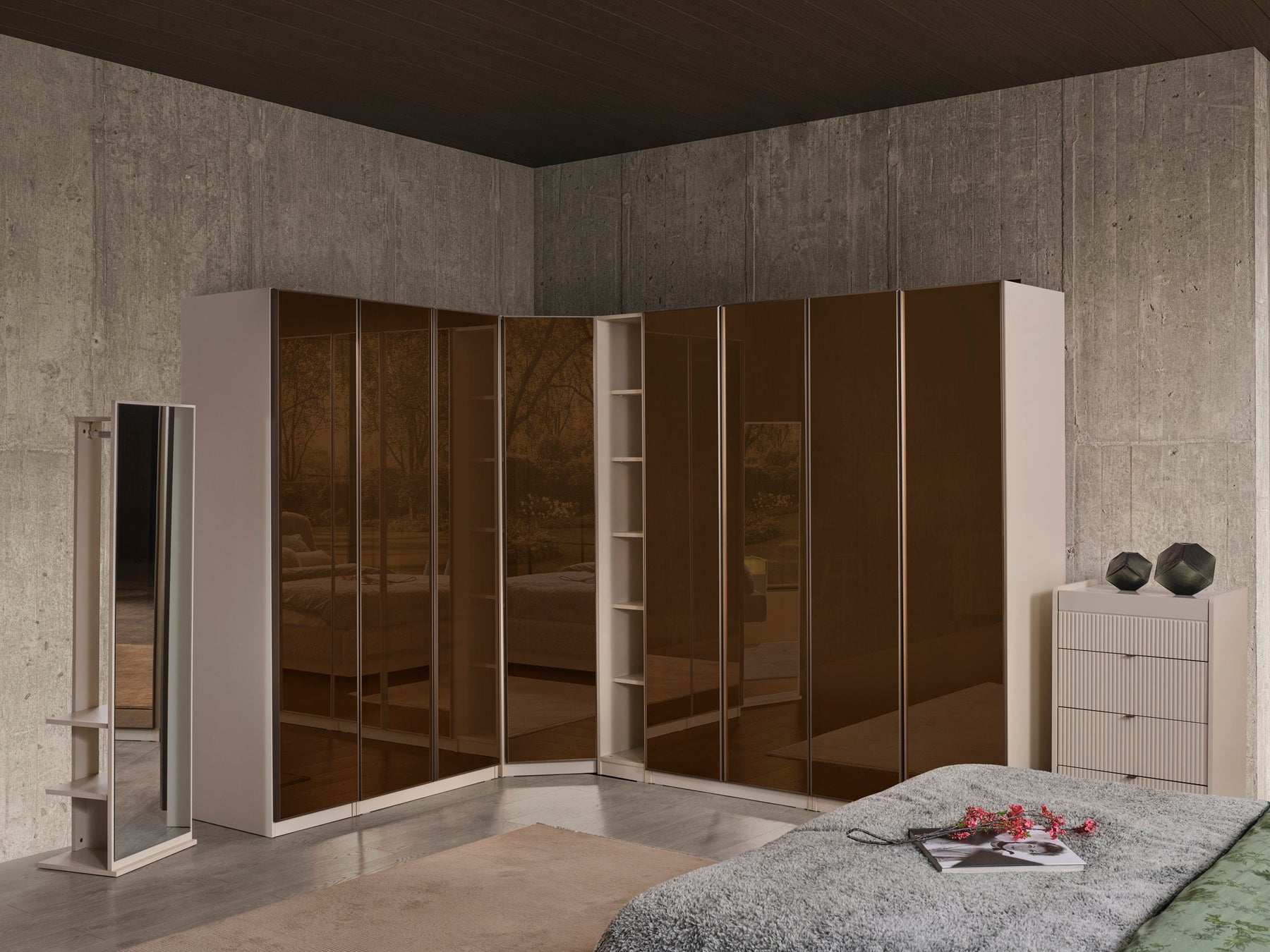 Luna Wardrobe (O) by Netline Interiors